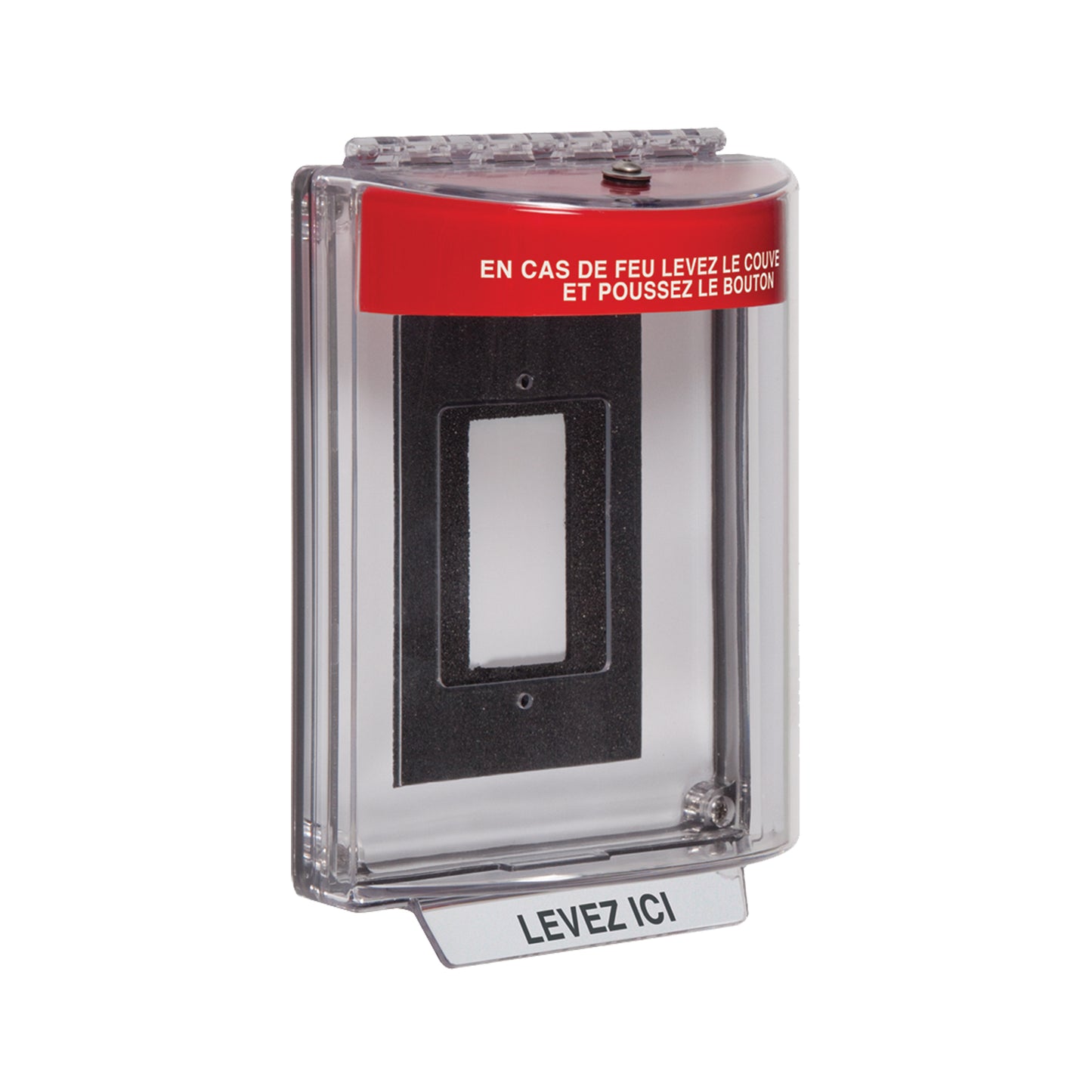 STI Universal Stopper® Fire Alarm Covers, Enclosed flush back box