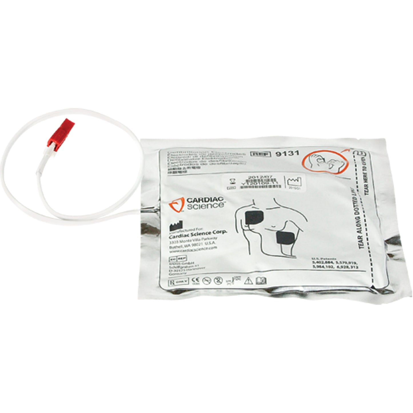 Zoll AED Defibrillation Pads, Powerheart G3® For, Class 2/Non-Medical
