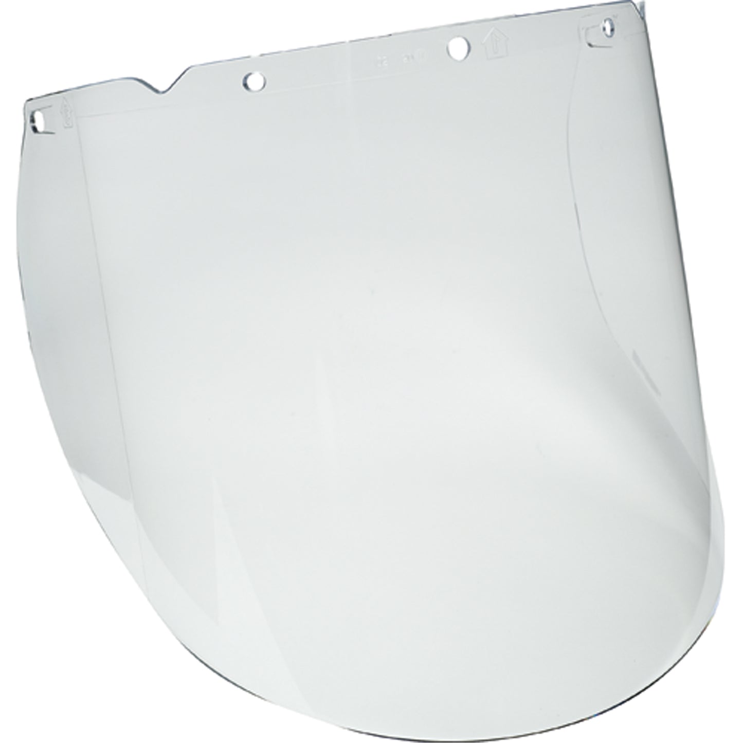 MSA V-Gard® Visor for Chemical and Splash Applications, Propionate, Clear Tint
