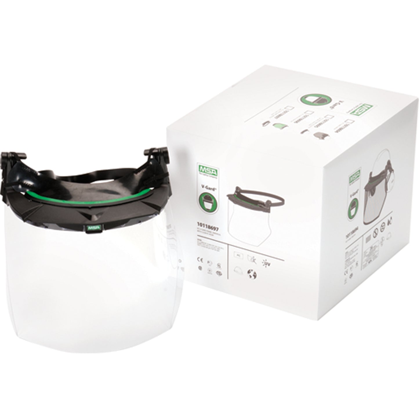 MSA V-Gard® Accessory System Kit (without V-Gard Cap), Polycarbonate