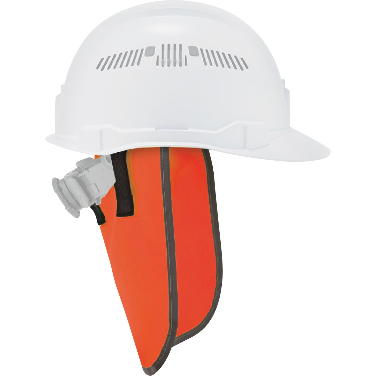 Ergodyne GloWear 8006 Hardhat Neck Shade, Hi-Vis Orange
