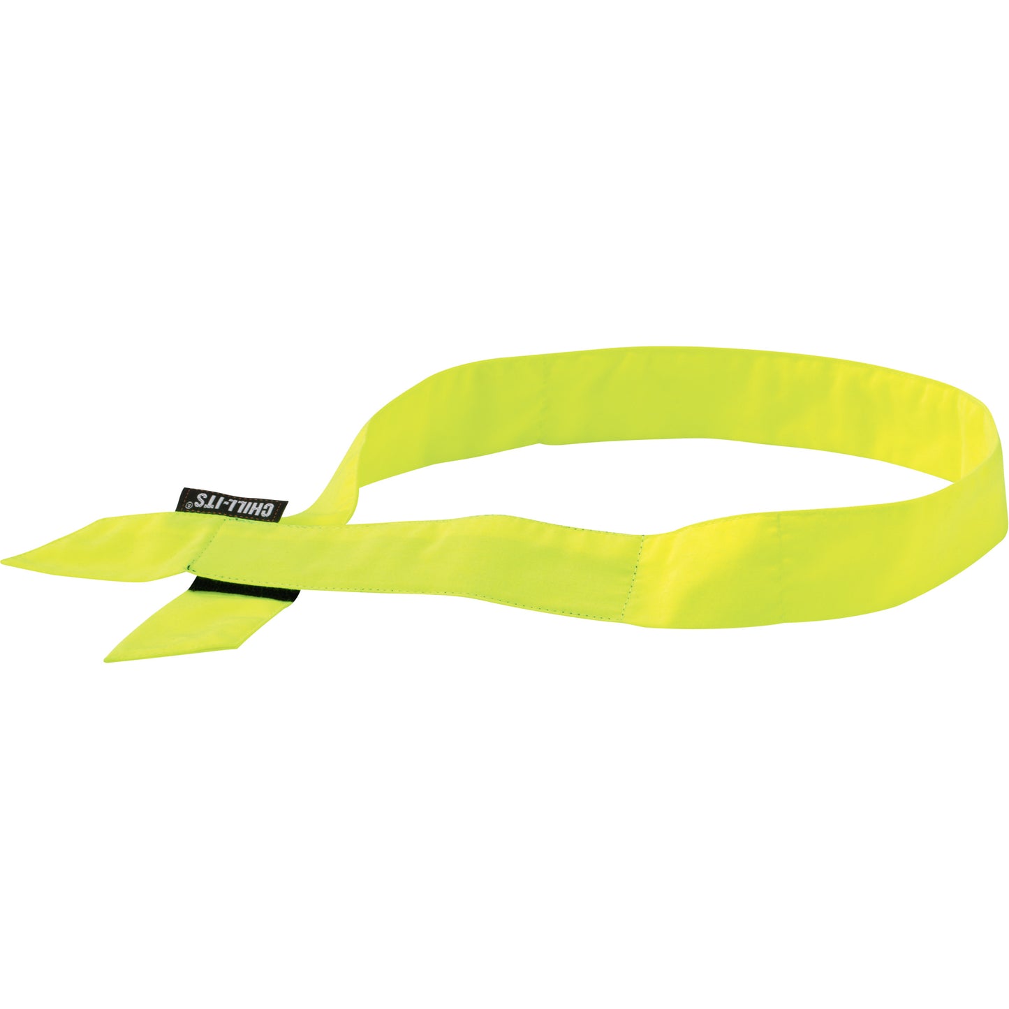 Ergodyne Chill-Its® 6705 Evaporative Cooling Bandana, High Visibility Lime-Yellow