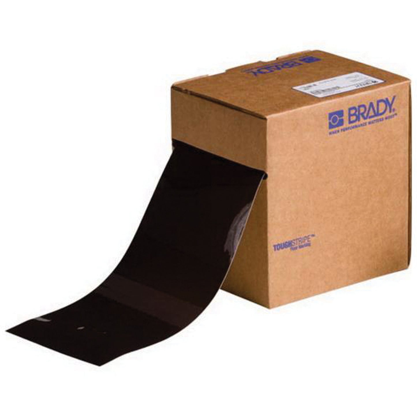 Brady ToughStripe® Floor Marking Tape, 4" x 100', Polyester, Brown