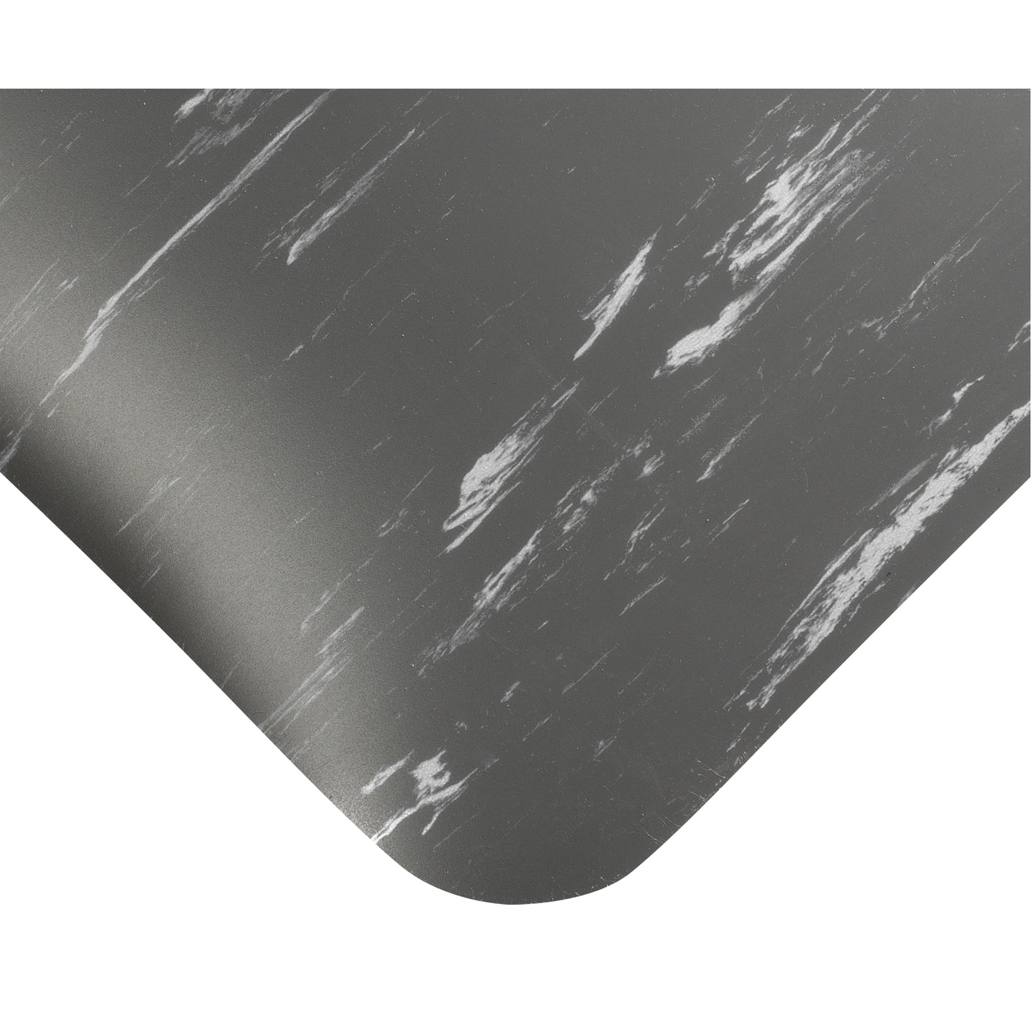 Wearwell Tile-Top Select Anti-Microbial Mats No.494, Smooth, 4' x 60' x 1/2", Charcoal, PVC