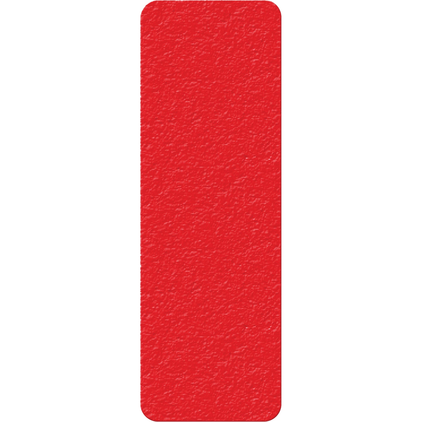 Incom Top Tape & Label Lean 5S Manufacturing Markers, Rectangle, 6" L x 2" W, Red, Vinyl