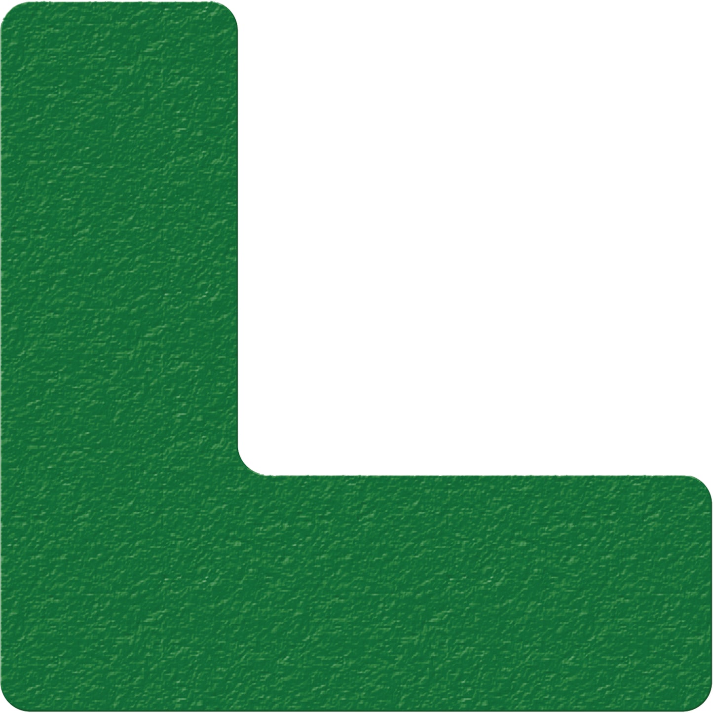 Incom Top Tape & Label Lean 5S Manufacturing Markers, L, 6" L x 6" W, Green, Vinyl