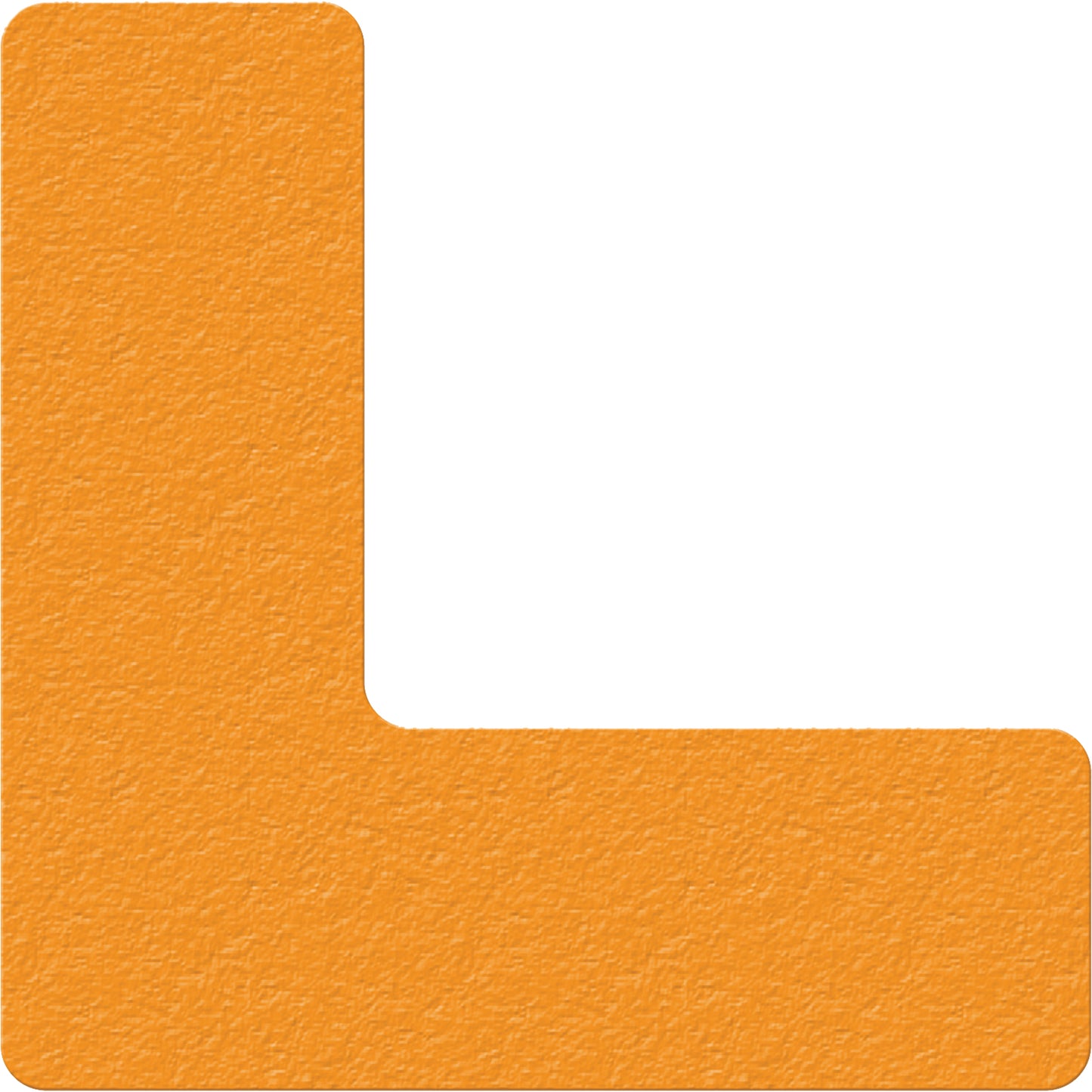 Incom Top Tape & Label Lean 5S Manufacturing Markers, L, 6" L x 6" W, Orange, Vinyl