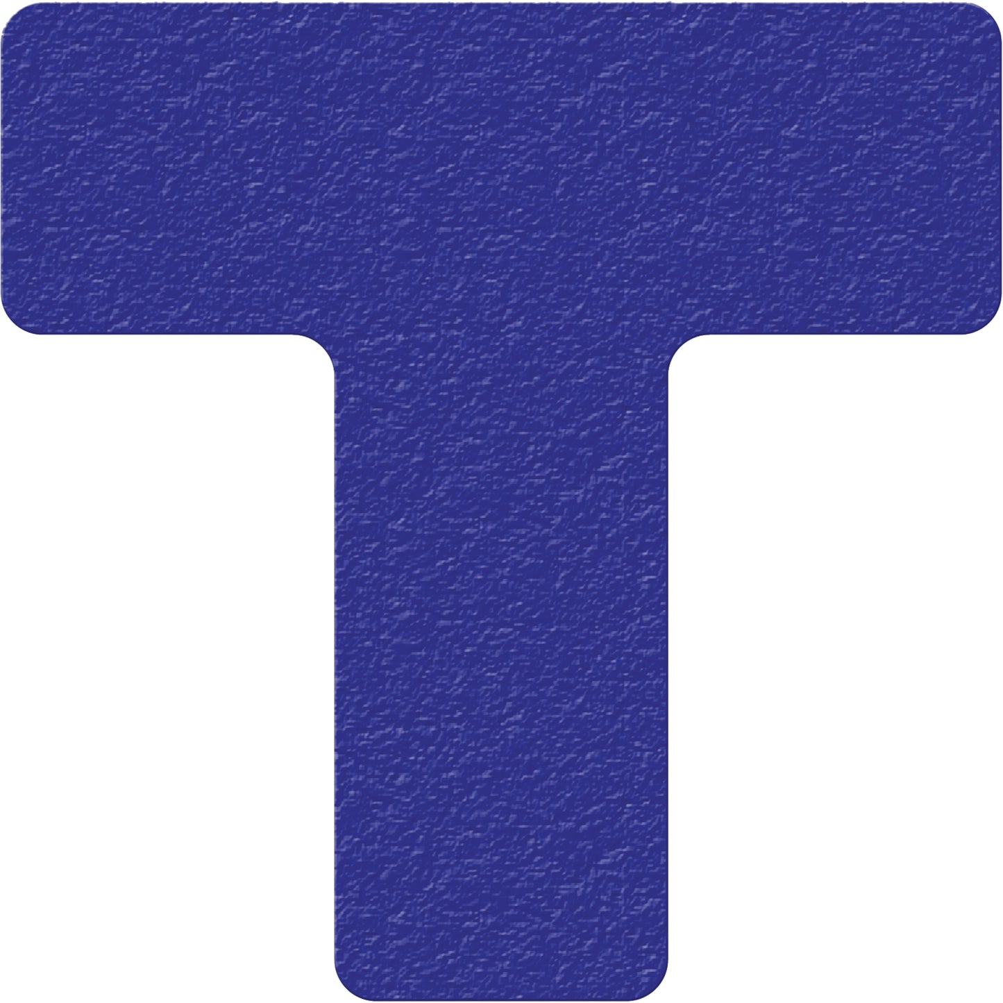 Incom Top Tape & Label Lean 5S Manufacturing Markers, T, 6" L x 6" W, Blue, Vinyl