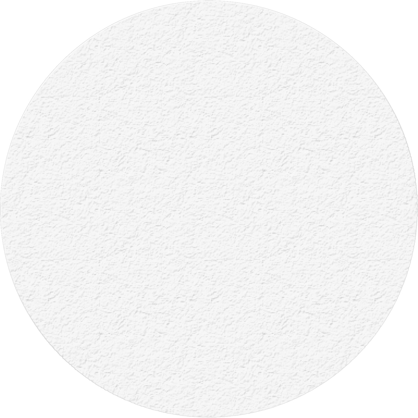 Incom Top Tape & Label Lean 5S Manufacturing Markers, Circle, 6" L x 6" W, White, Vinyl