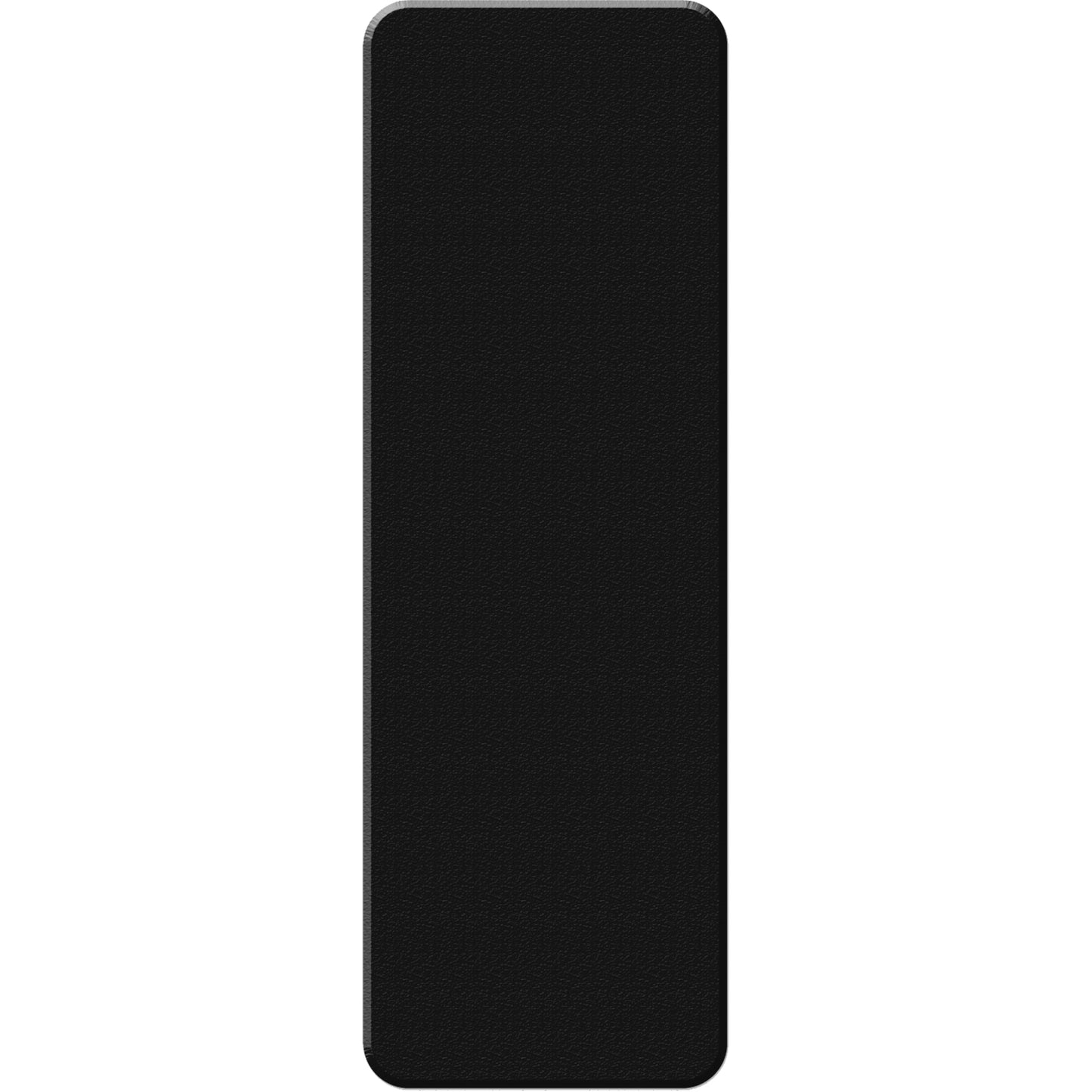 Incom Top Tape & Label Armor Stripe Lean/5S Markers, Rectangle, 6" L x 2" W, Black, Plastic