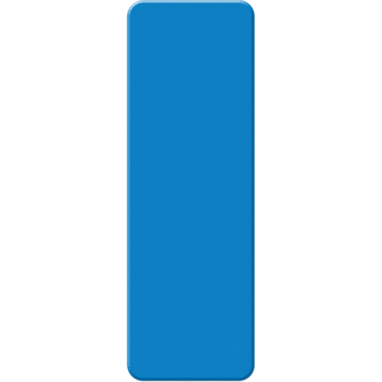 Incom Top Tape & Label Armor Stripe Lean/5S Markers, Rectangle, 6" L x 2" W, Blue, Plastic