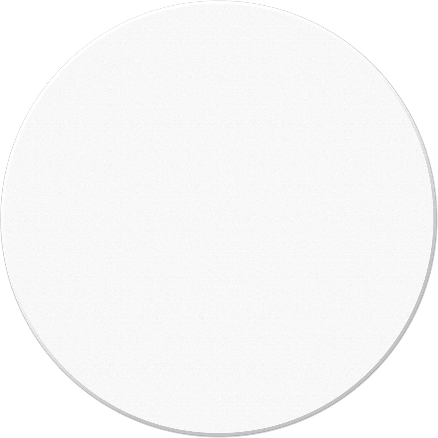 Incom Top Tape & Label Armor Stripe Lean/5S Markers, Circle, 6" L x 6" W, White, Plastic