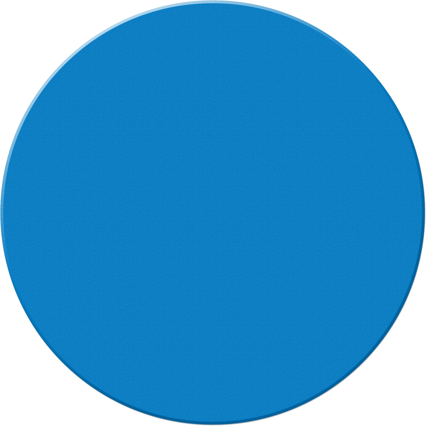 Incom Top Tape & Label Armor Stripe Lean/5S Markers, Circle, 6" L x 6" W, Blue, Plastic