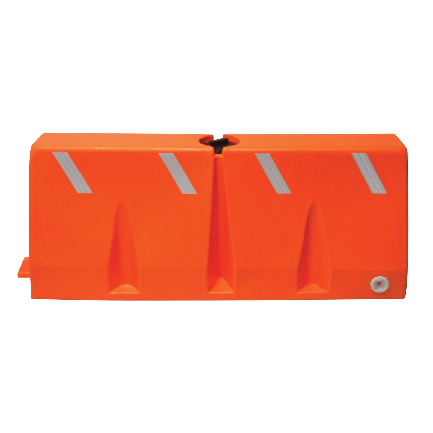 Diversified Plastics Inc. Traffic Barriers, Water-Filled, 62.25" L x 24" H, Orange