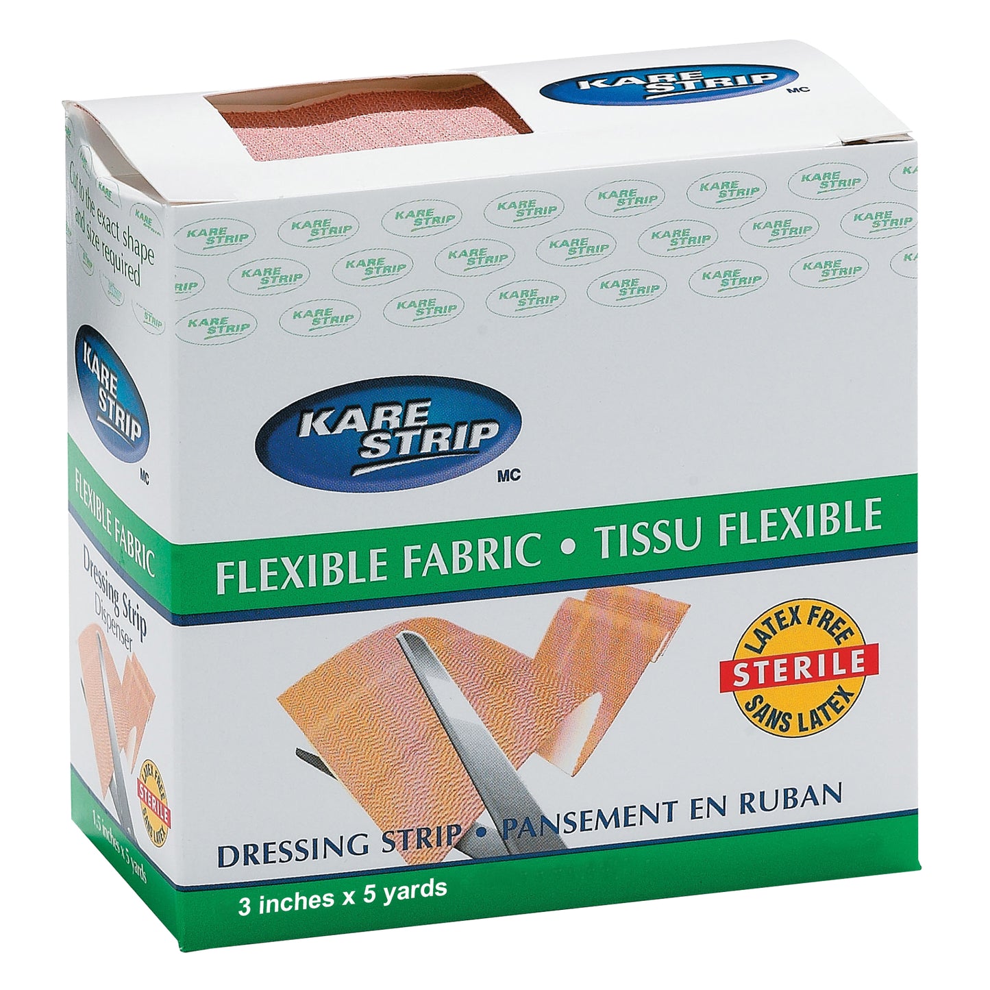 Protective Industrial Products Dynamic™ Elastic Dressing Bandage, Rectangular/Square, 180", Cloth/Fabric, Non-Sterile