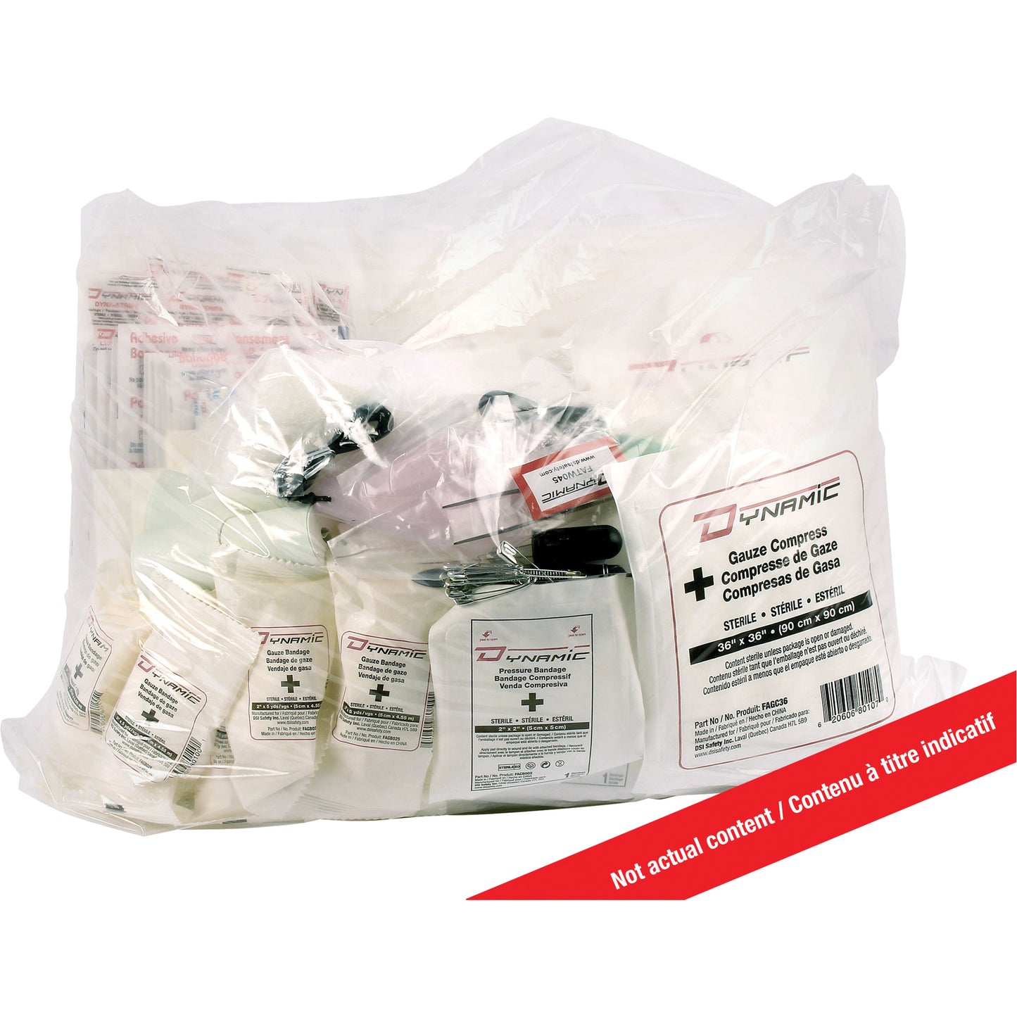 Protective Industrial Products Dynamic™ General Purpose Industrial First Aid Refill Kit, Class 2