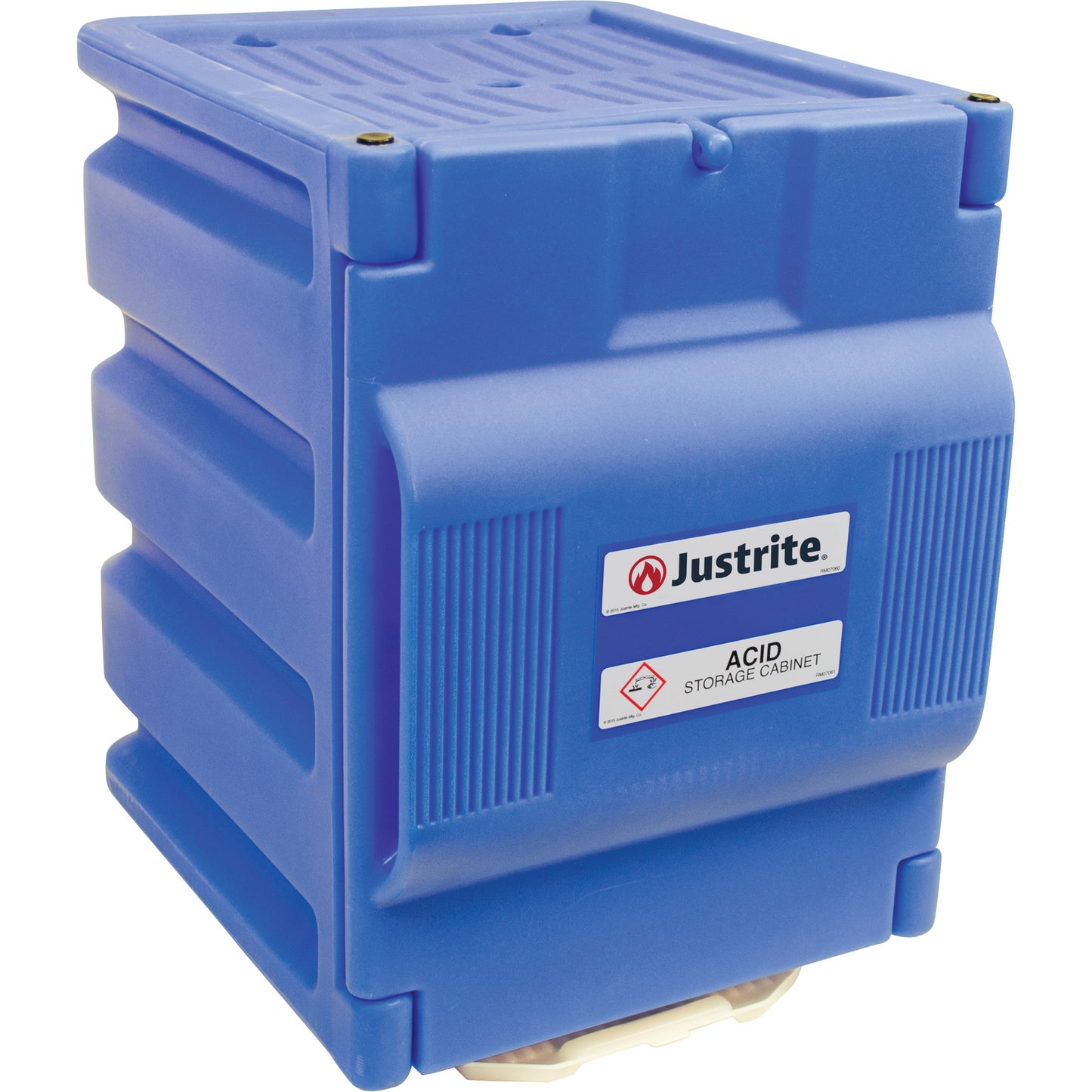 Countertop Polyethylene Acid Cabinet, 2 Gal., 14.25" x 19.75" x 17.125"