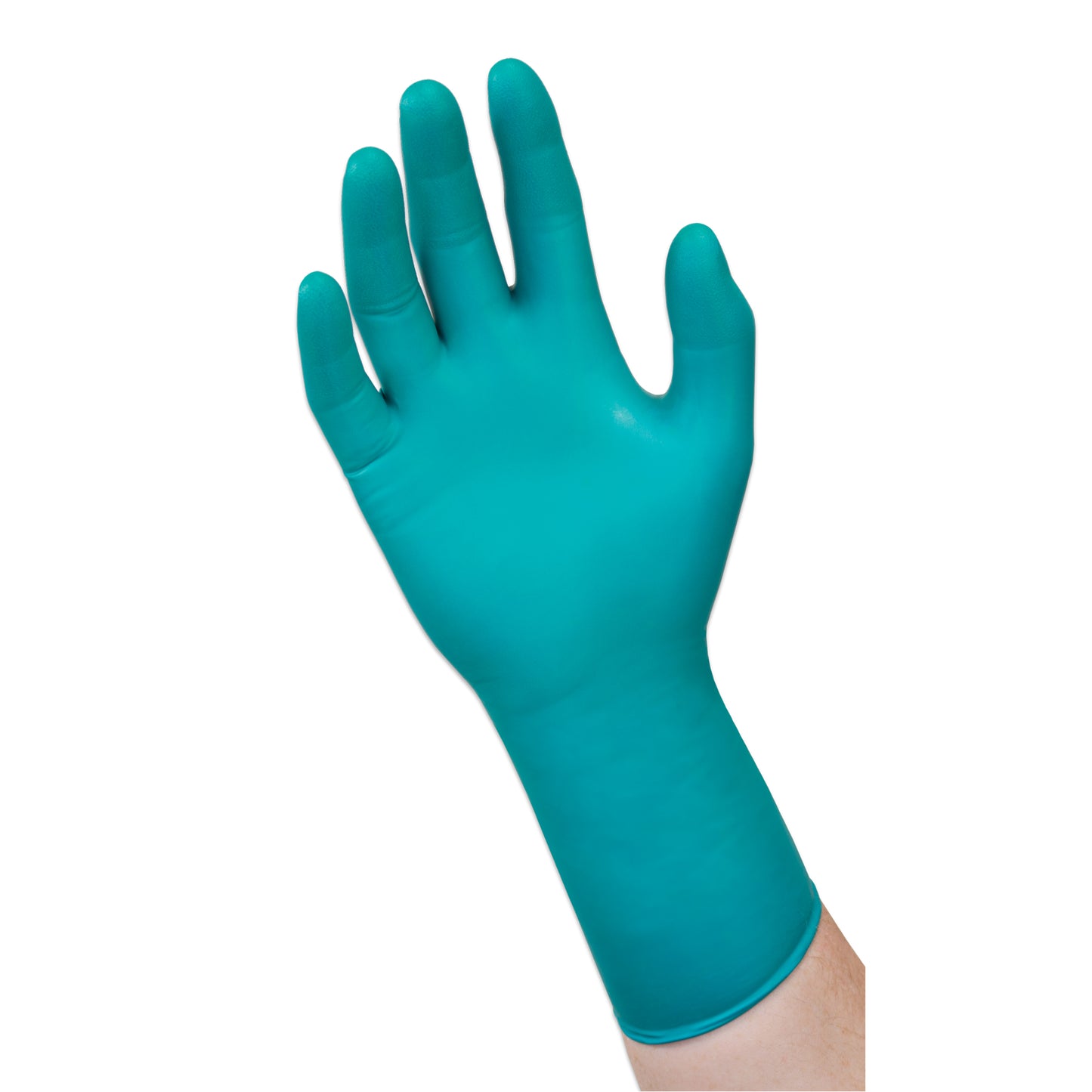 Microflex 93-260 Chemical Resistant Disposable Gloves, Medium, Neoprene/Nitrile, 7.8-mil, Powder-Free, Green