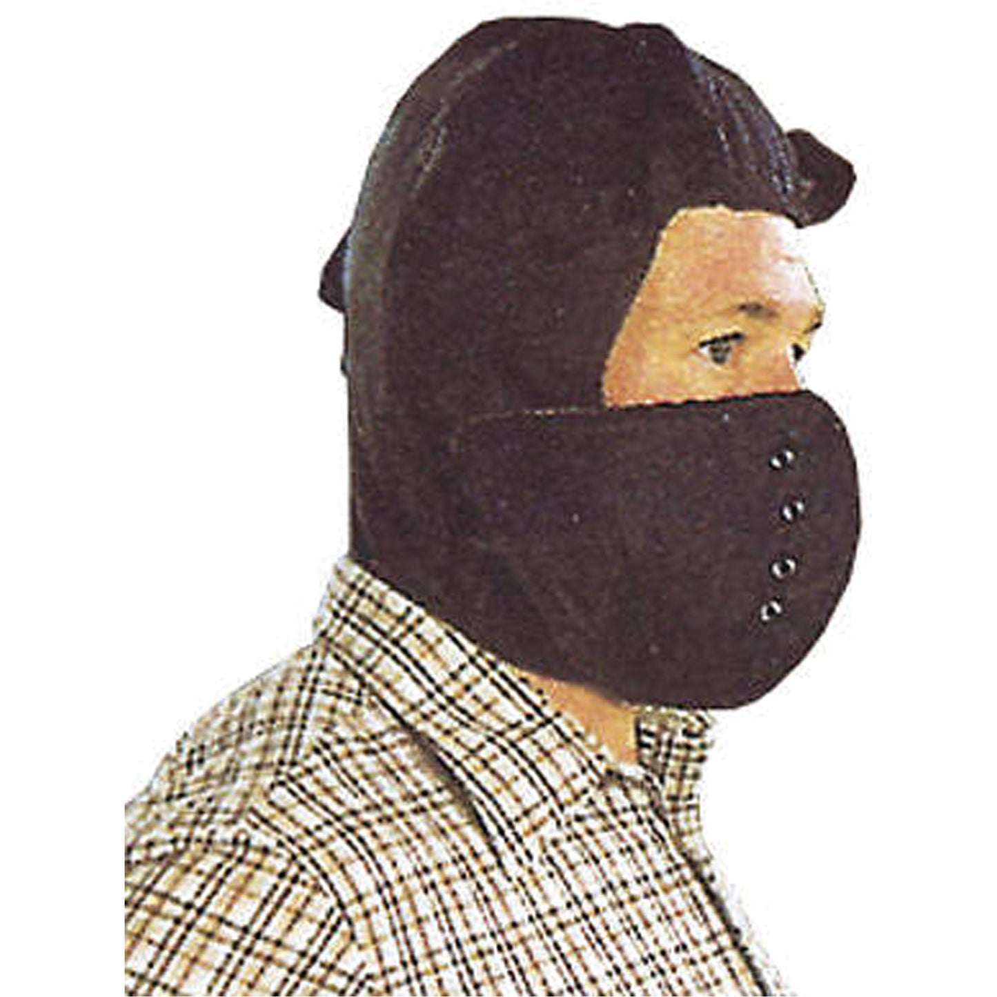 Gants Laurentide Hard Hat Winter Liner with Removable Face , Cotton/Kasha Lining, One Size, Black