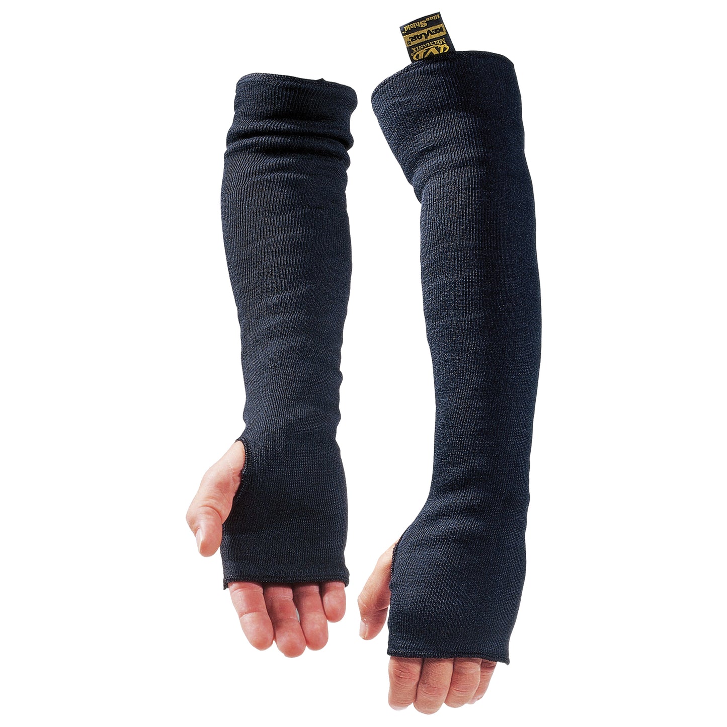 Mechanix Wear Heat Resistant Sleeves, 18", Kevlar®, Black