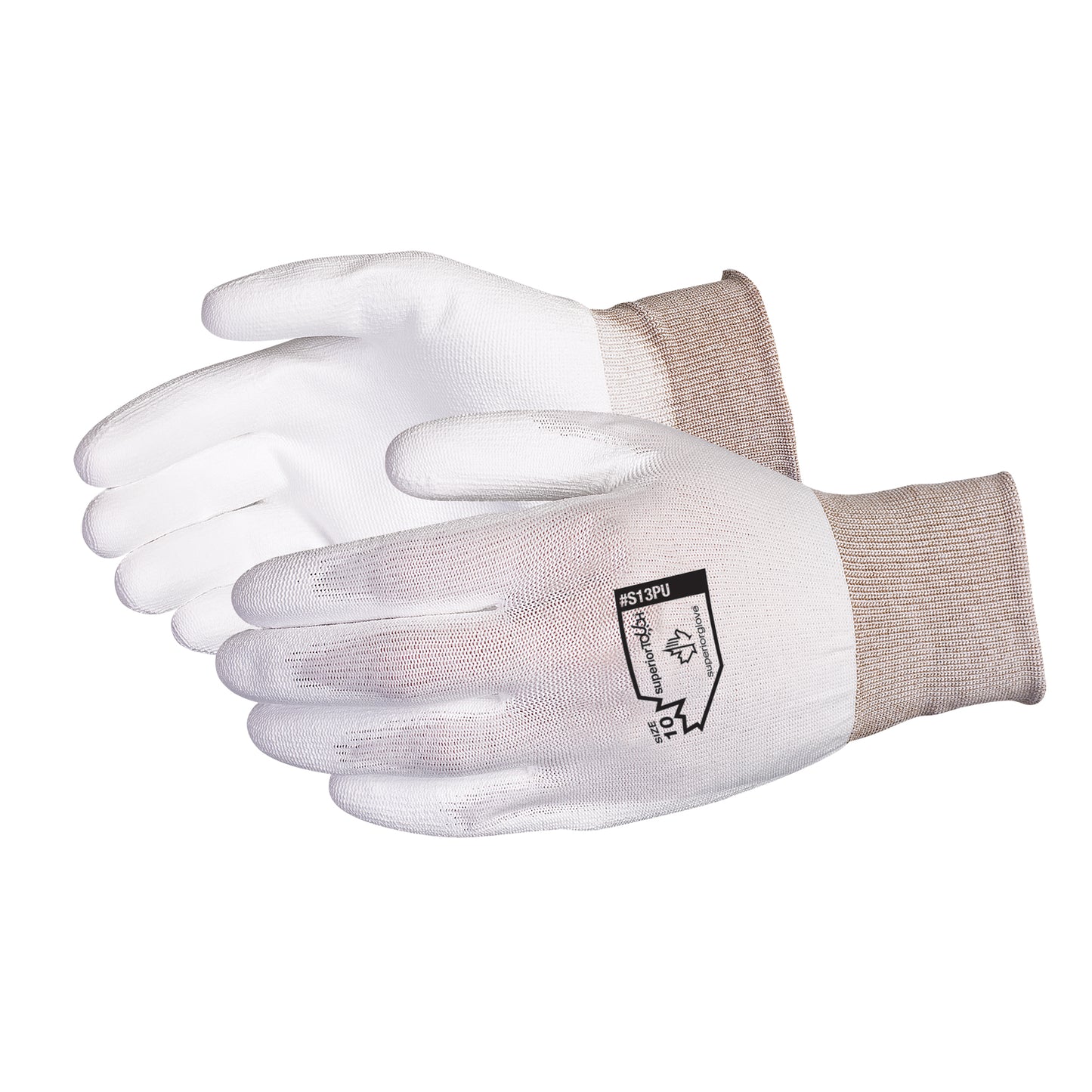 Superior Glove Works Ltd. Superior Touch® Gloves, 12/3X-Large, Polyurethane Coating, 13 Gauge, Nylon Shell