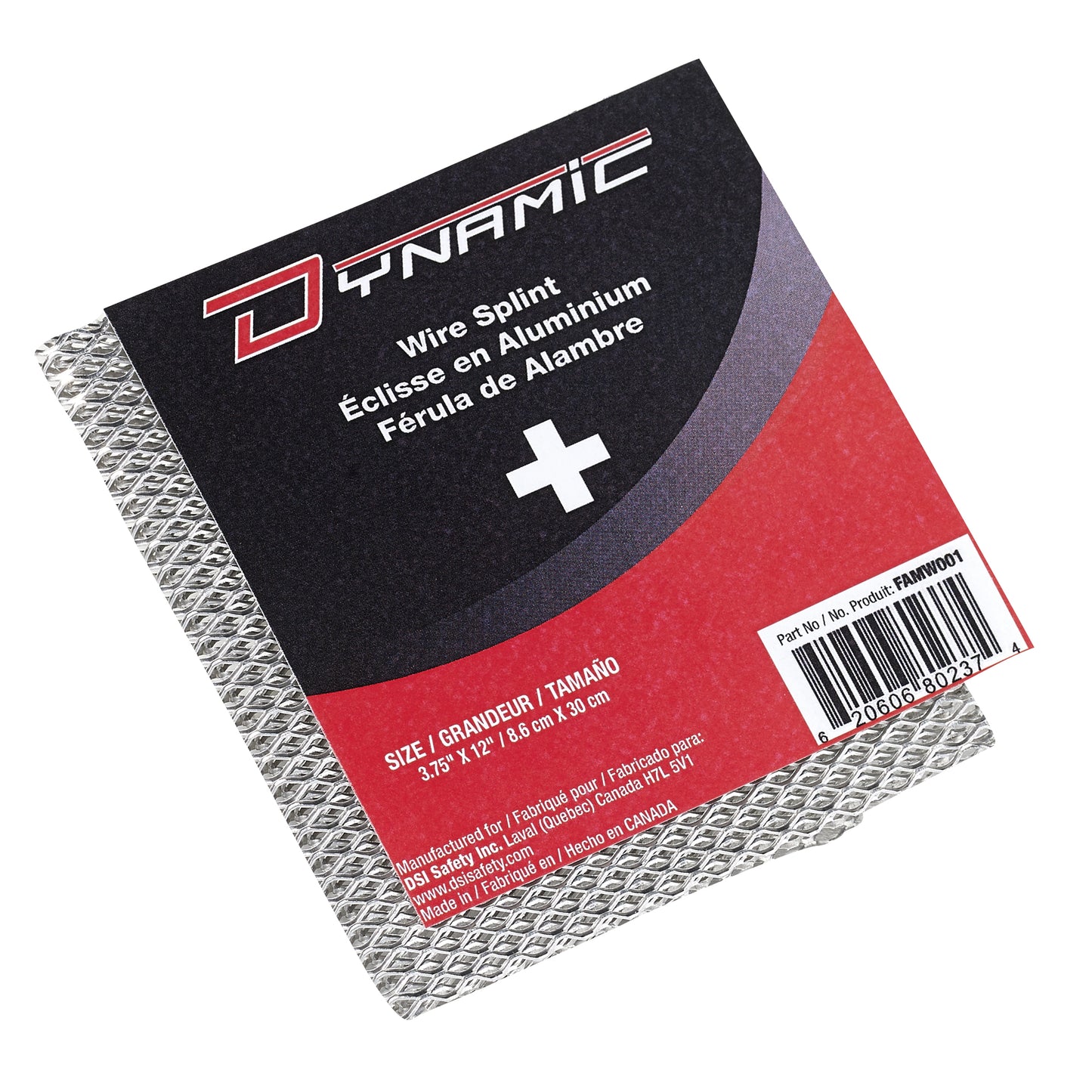 Protective Industrial Products Dynamic™ Splints, Multipurpose, Aluminum Wire, 12", Class 1
