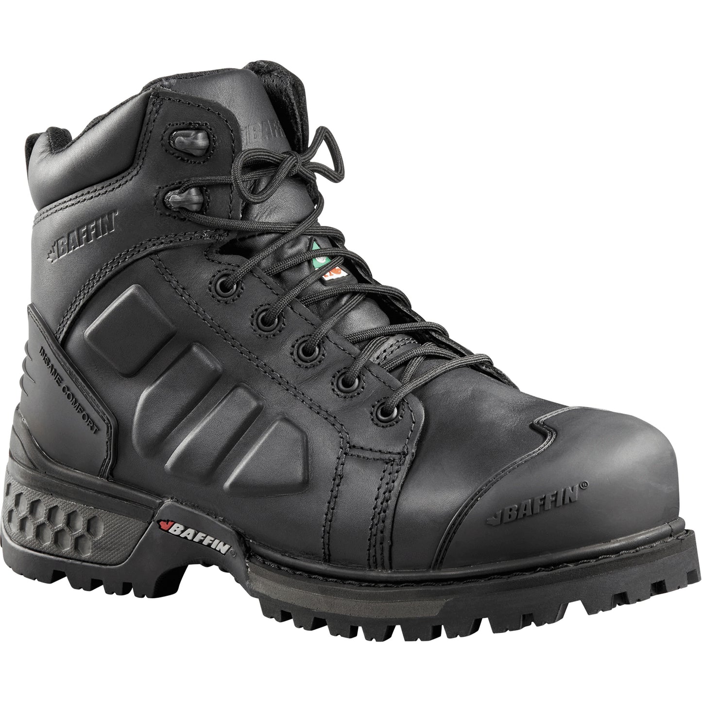 Baffin Technology Monster Boots, Leather, Size 9-1/2, Impermeable
