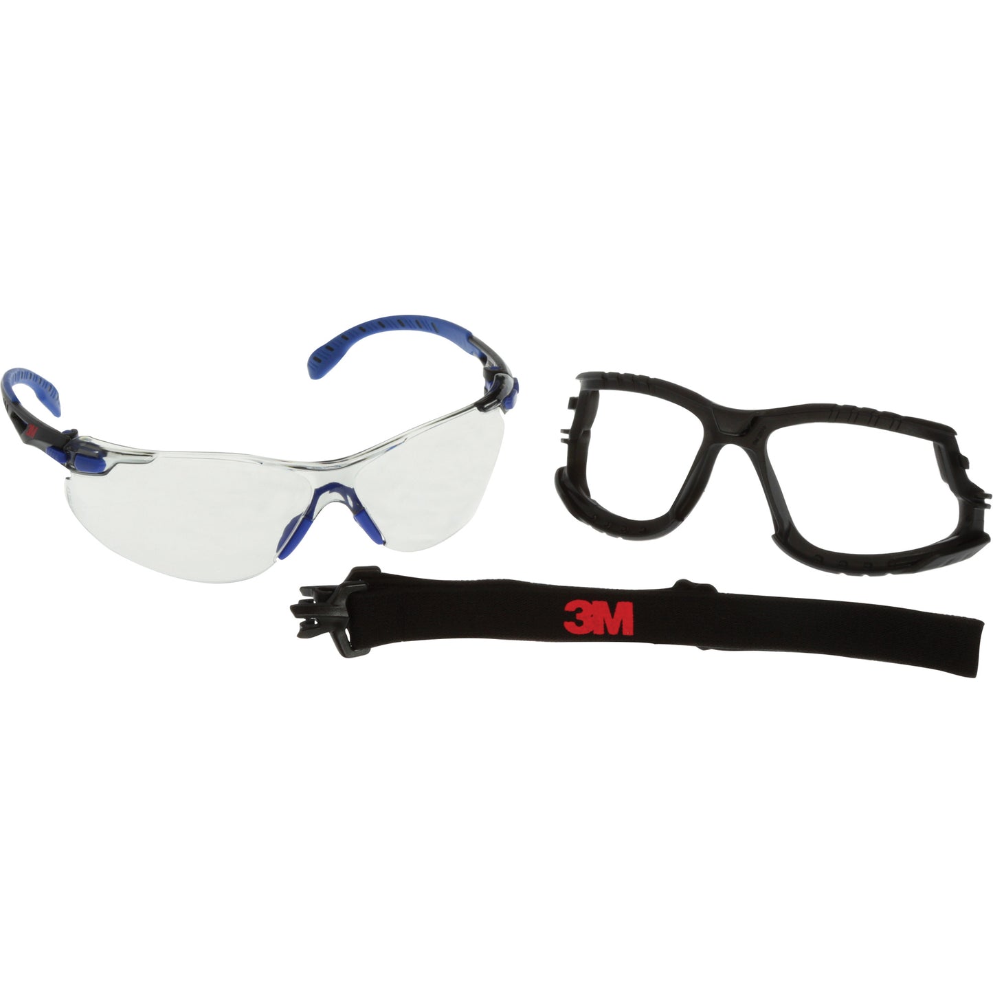 3M Solus Safety Glasses Kit, Indoor/Outdoor Lens, Anti-Fog, Meets/Exceeds CSA Z94.3