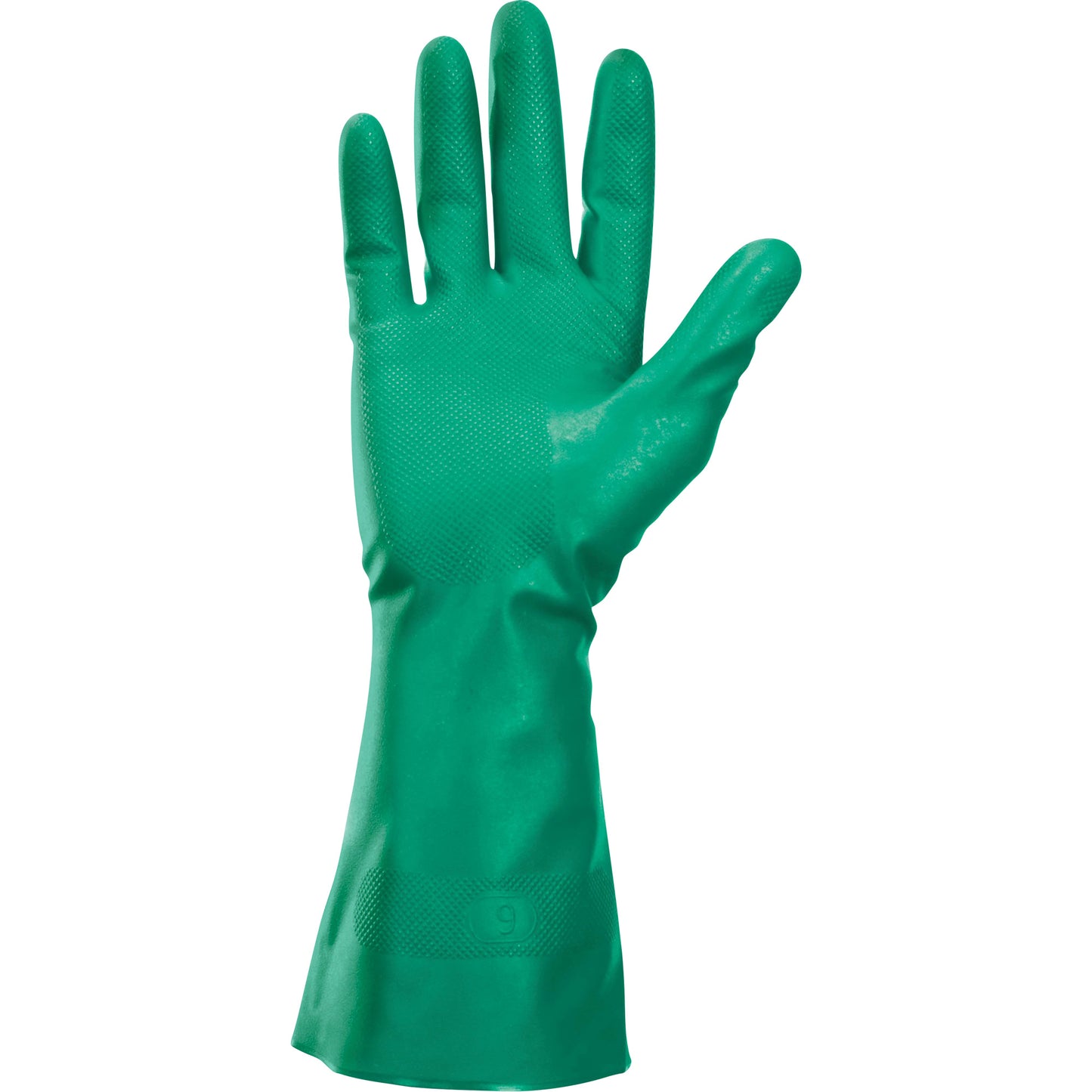 Ansell KleenGuard™ G80 Gloves, Size Large/9, 13" L, Nitrile, Cotton/Flock-Lined Inner Lining, 15-mil