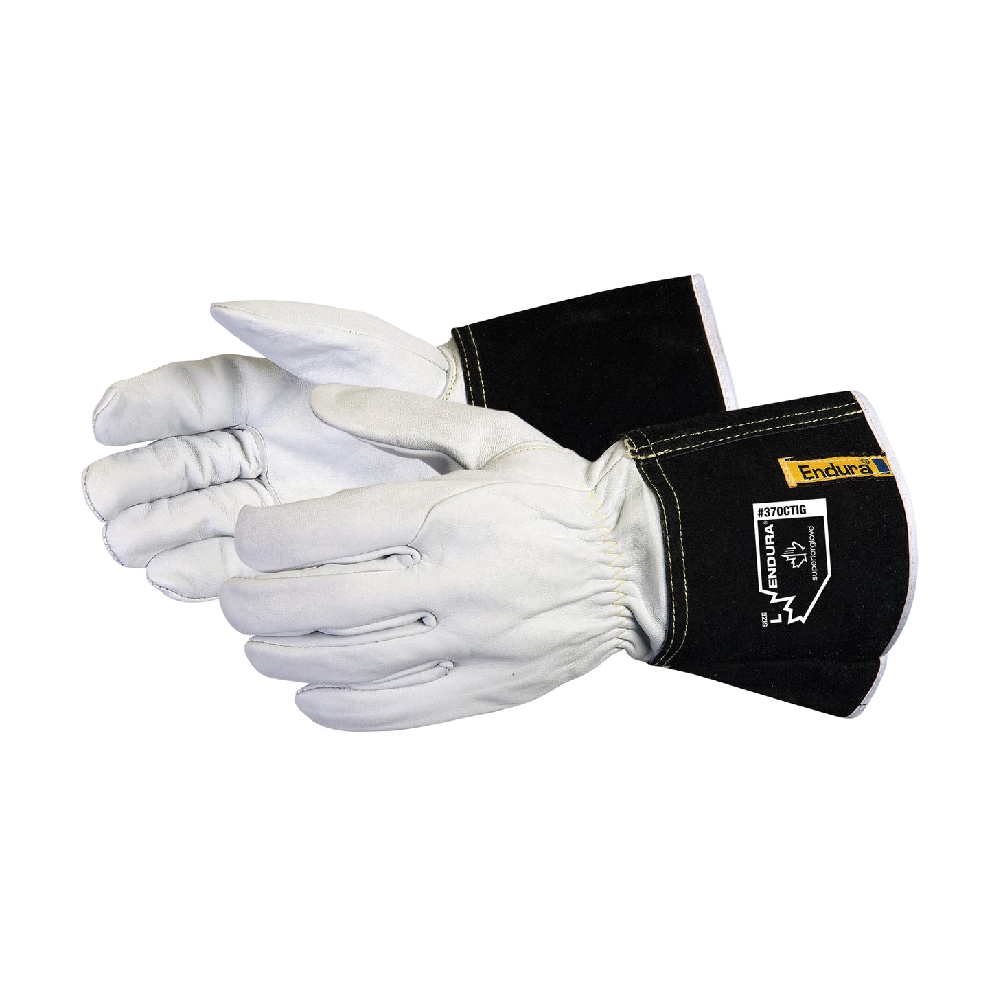 Superior Glove Works Ltd. Endura® Welding Glove, Grain Goatskin, Size Medium