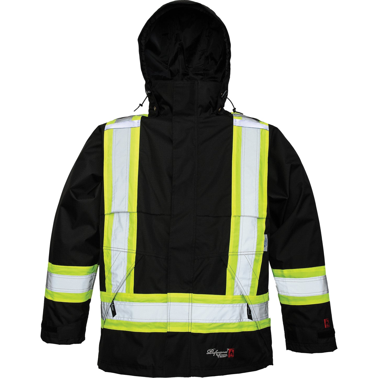 Viking Professional Journeyman Jacket, Polyester/Polyurethane, Black, Large