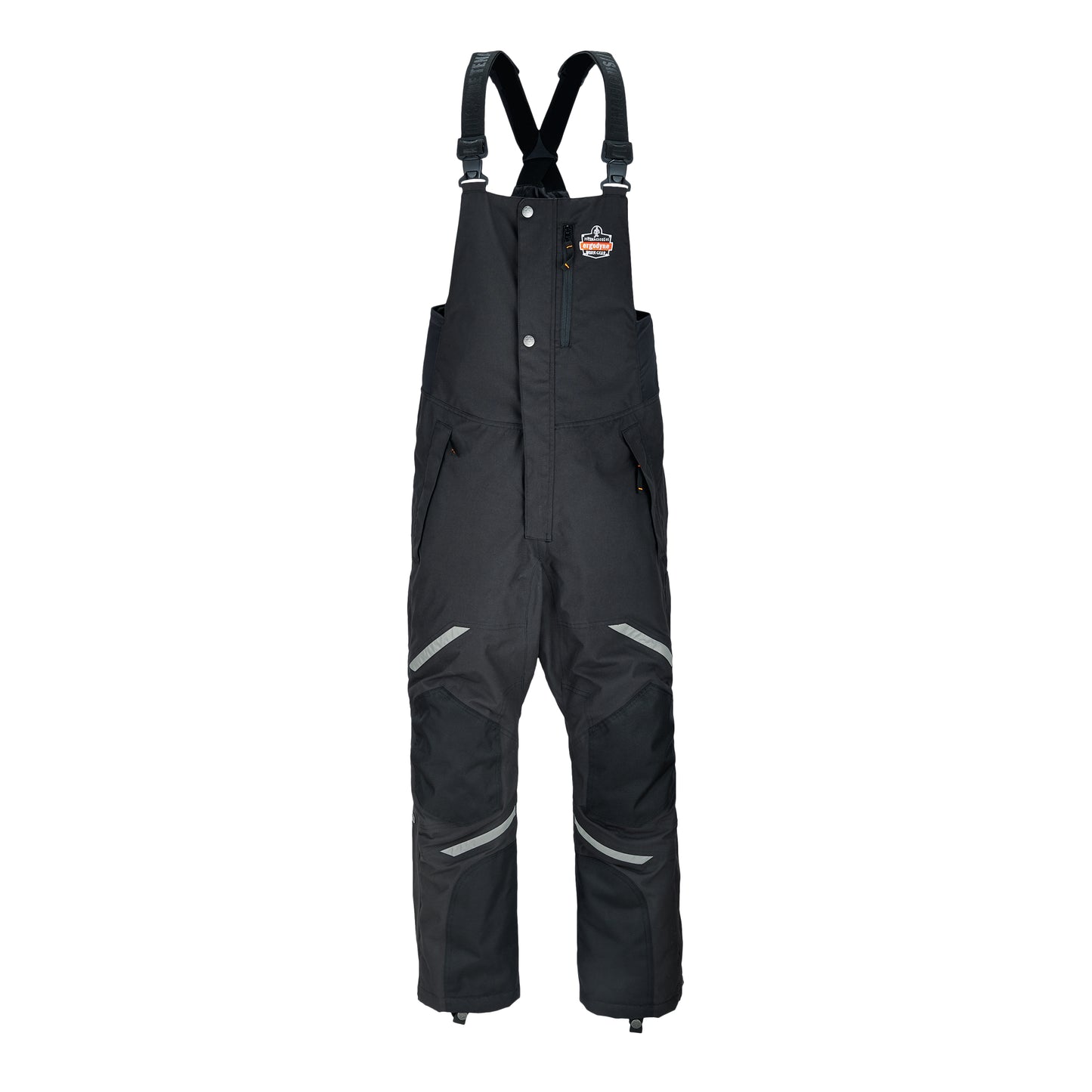 Ergodyne N-Ferno 6471 Thermal Bib Overalls, Men's, Medium, Black