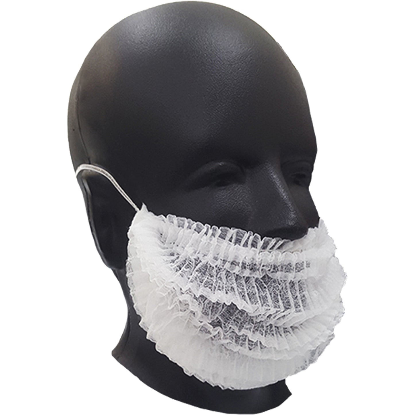 Ronco Beard Covers, Polypropylene, White