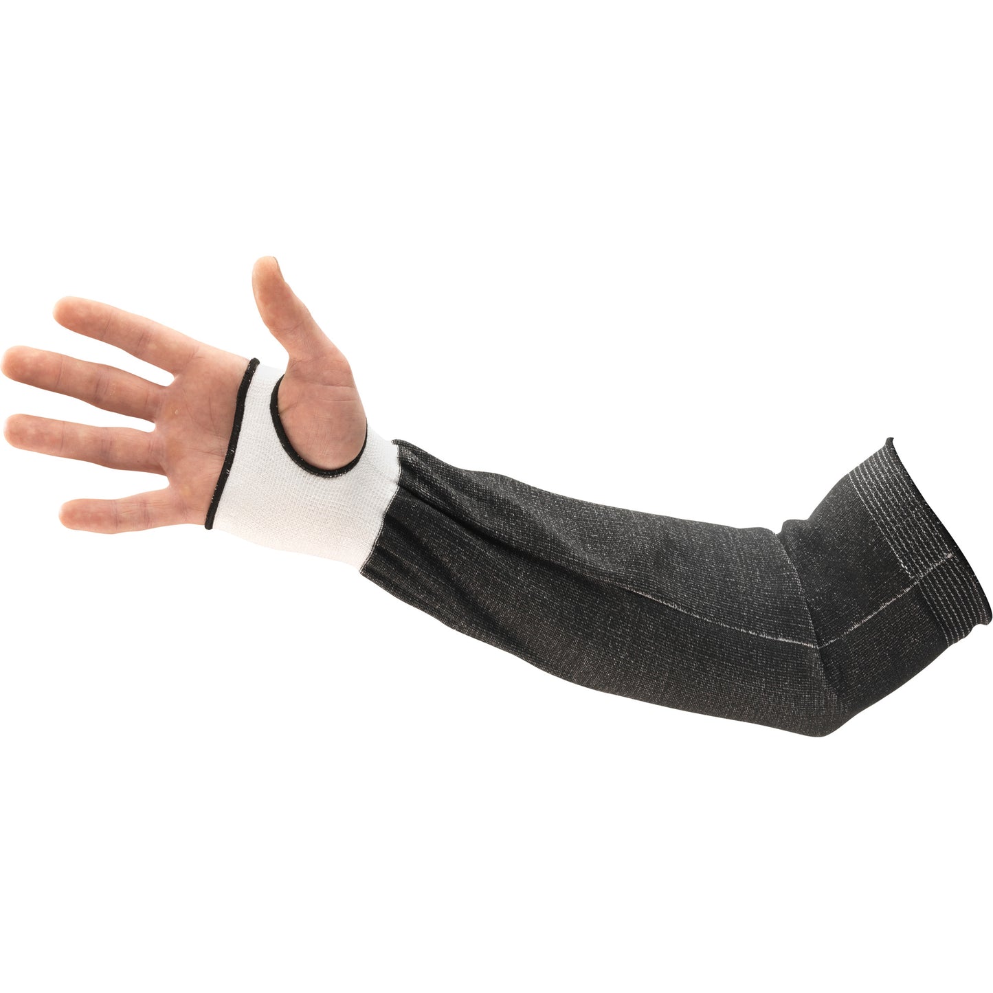Ansell HyFlex® Cut-Resistant Sleeve, HPPE, 18", ANSI/ISEA 105 Level 3, Black