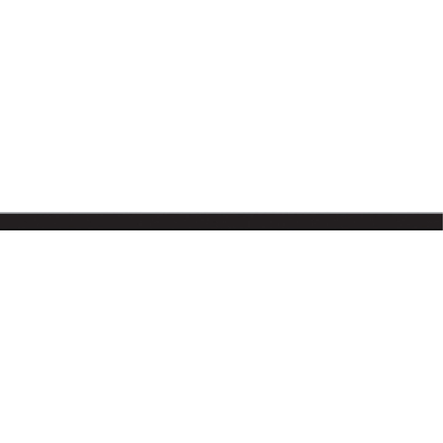Accuform Signs Tough-Mark™ Heavy-Duty Floor Marking, Rectangle, 48" L x 3" W, Black, Polyethylene