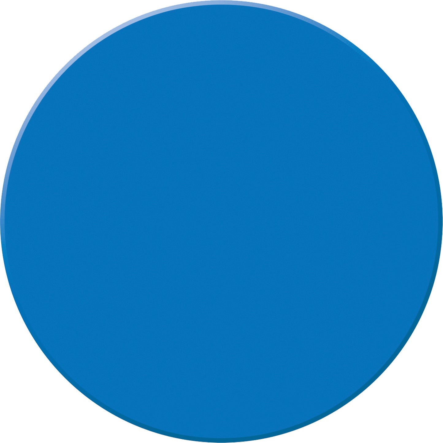 Accuform Signs Tough-Mark™ Heavy-Duty Floor Marking, Circle, 3.5" L x 3.5" W, Blue, Polyethylene