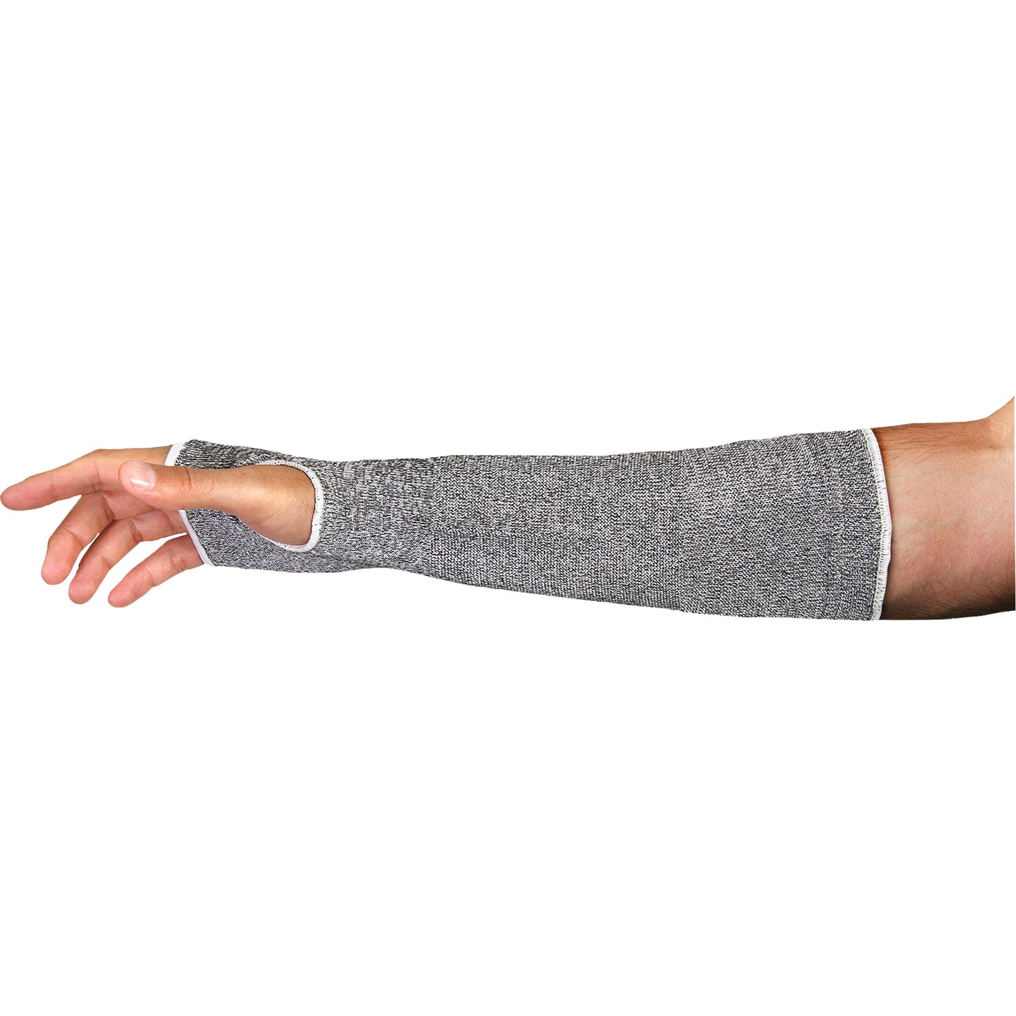 Superior Glove Works Ltd. Contender™ Cut-Resistant Sleeves, TenActiv™, 18", ASTM ANSI Level A5, Grey