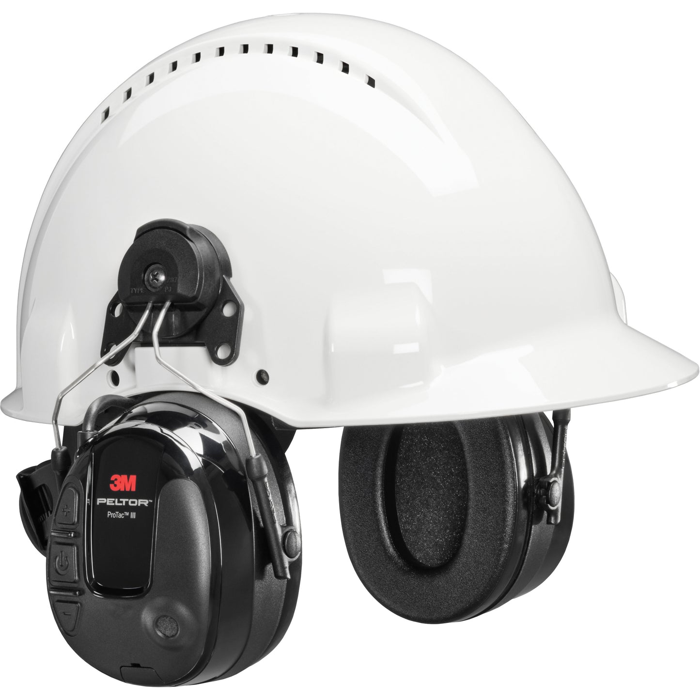 3M ProTac™ III Headset, Cap Mount Style, 23 dB