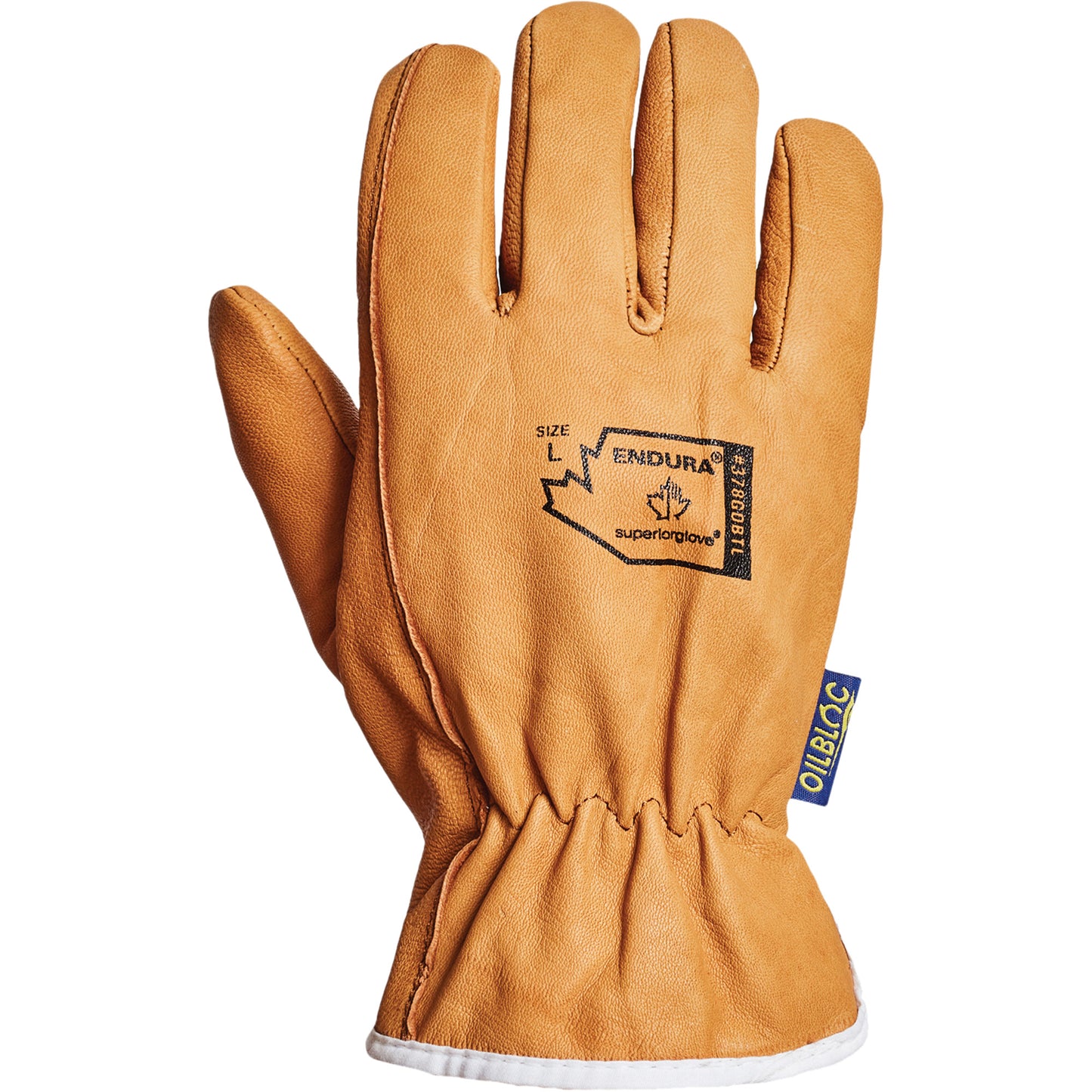 Superior Glove Works Ltd. Endura® Driver's Glove, X-Large, Grain Goatskin Palm, Thinsulate™ Inner Lining