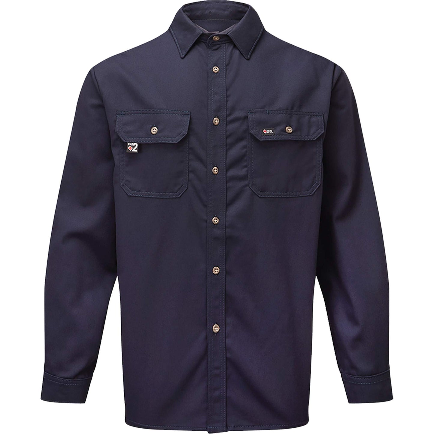 IFR Workwear UltraSoft® 7 oz. Deluxe Work Shirt, Large (Tall), Navy Blue
