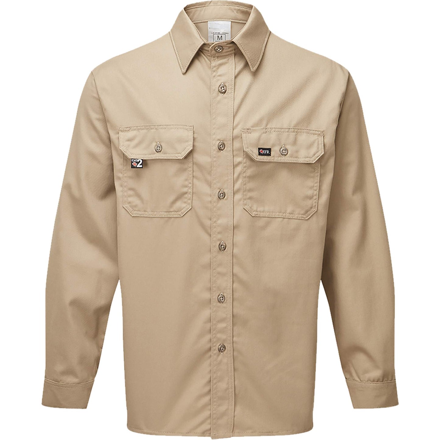 IFR Workwear UltraSoft® 7 oz. Deluxe Work Shirt, 3X-Large (Tall), Khaki