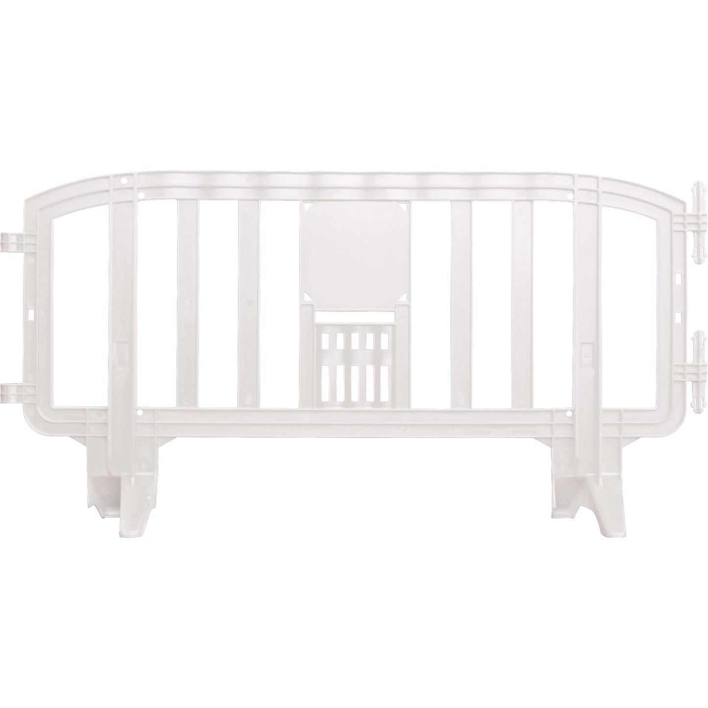 MLR International Movit Barricade, Interlocking, 78" L x 39" H, White