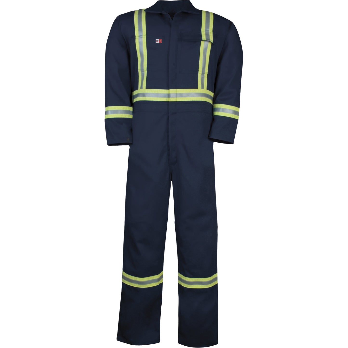 Big Bill Westex™ UltraSoft® Unlined Coveralls, Size 5X-Large (Tall), Navy Blue, 12.4 cal/cm2