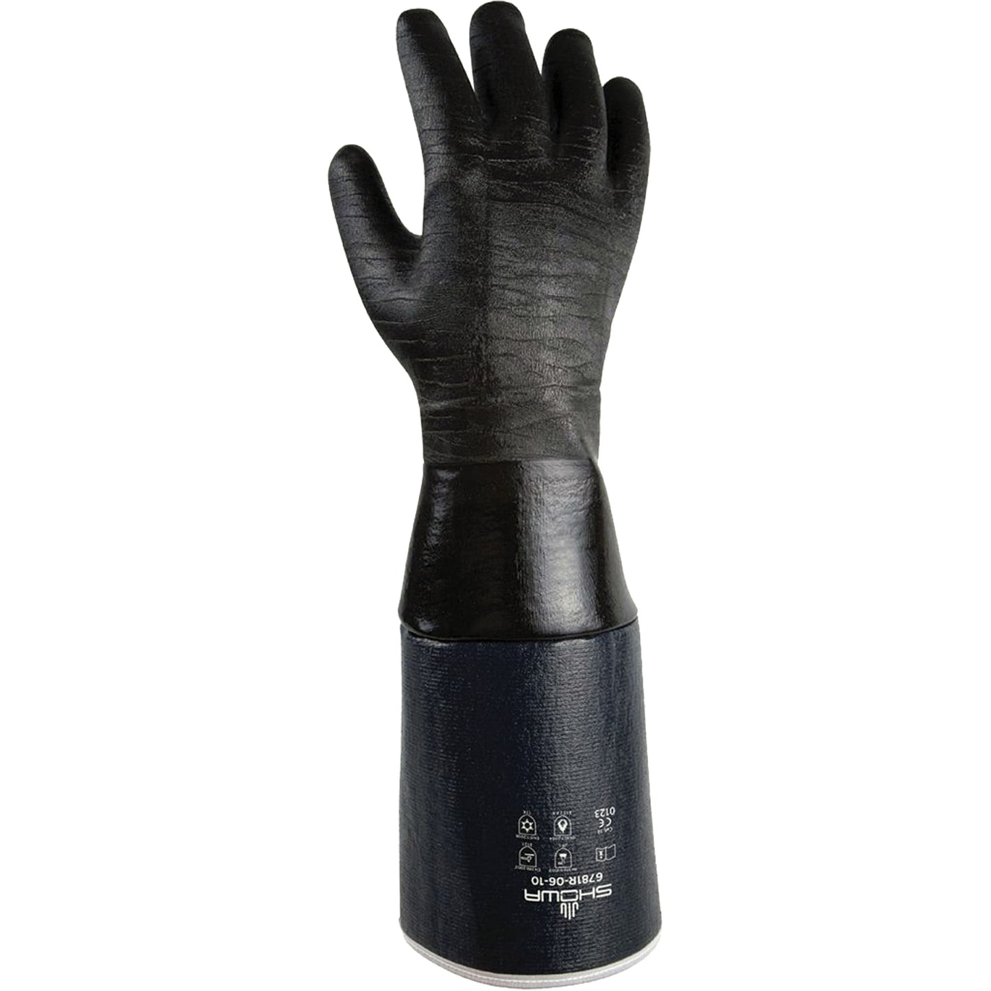 Showa 6781R-06-10 Heat Resistant Gloves, Cotton/Neoprene, 10/Large, Protects Up To 500° F (260° C)