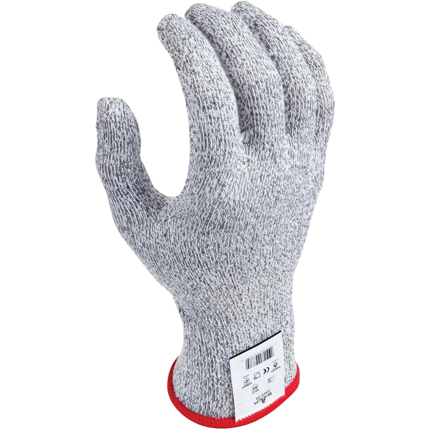 Showa 234X Cut-Resistant Glove, Size X-Large/9, 15 Gauge, HPPE/Spandex Shell, ANSI/ISEA 105 Level 4/EN 388 Level D