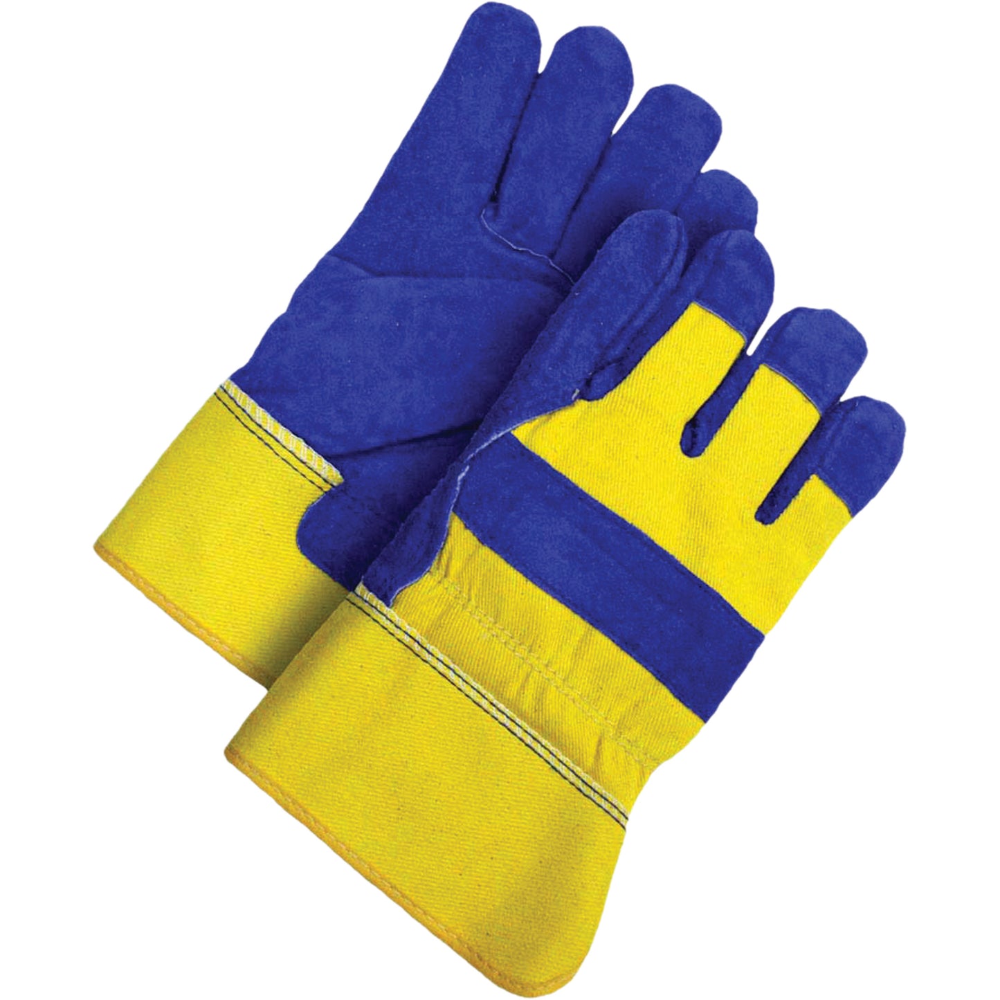 Bob Dale Gloves Fitter's Gloves, Large, Split Cowhide Palm, Acrylic-Pile Inner Lining