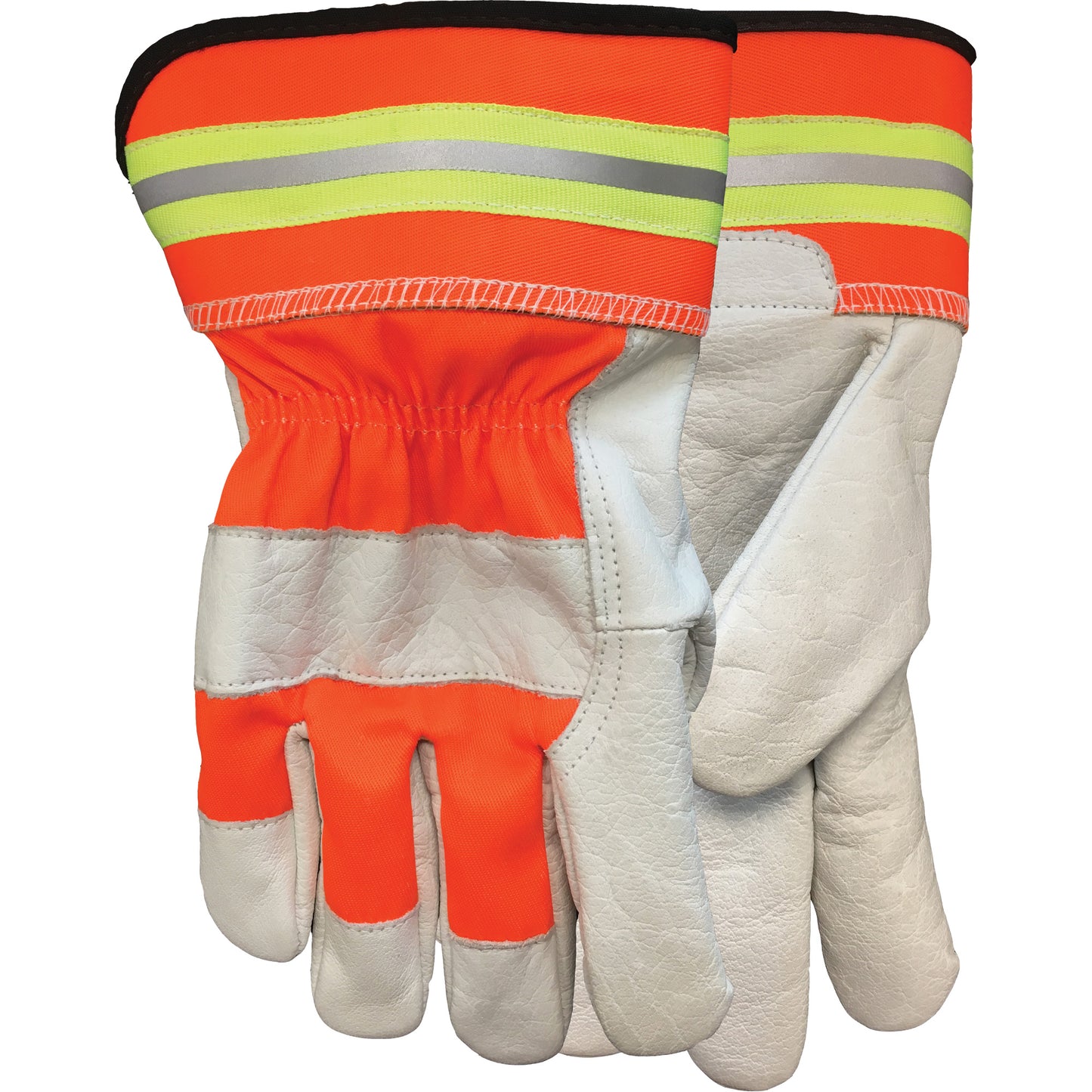 Watson Gloves Flashback Fitters Gloves, Large, Grain Buffalo Palm