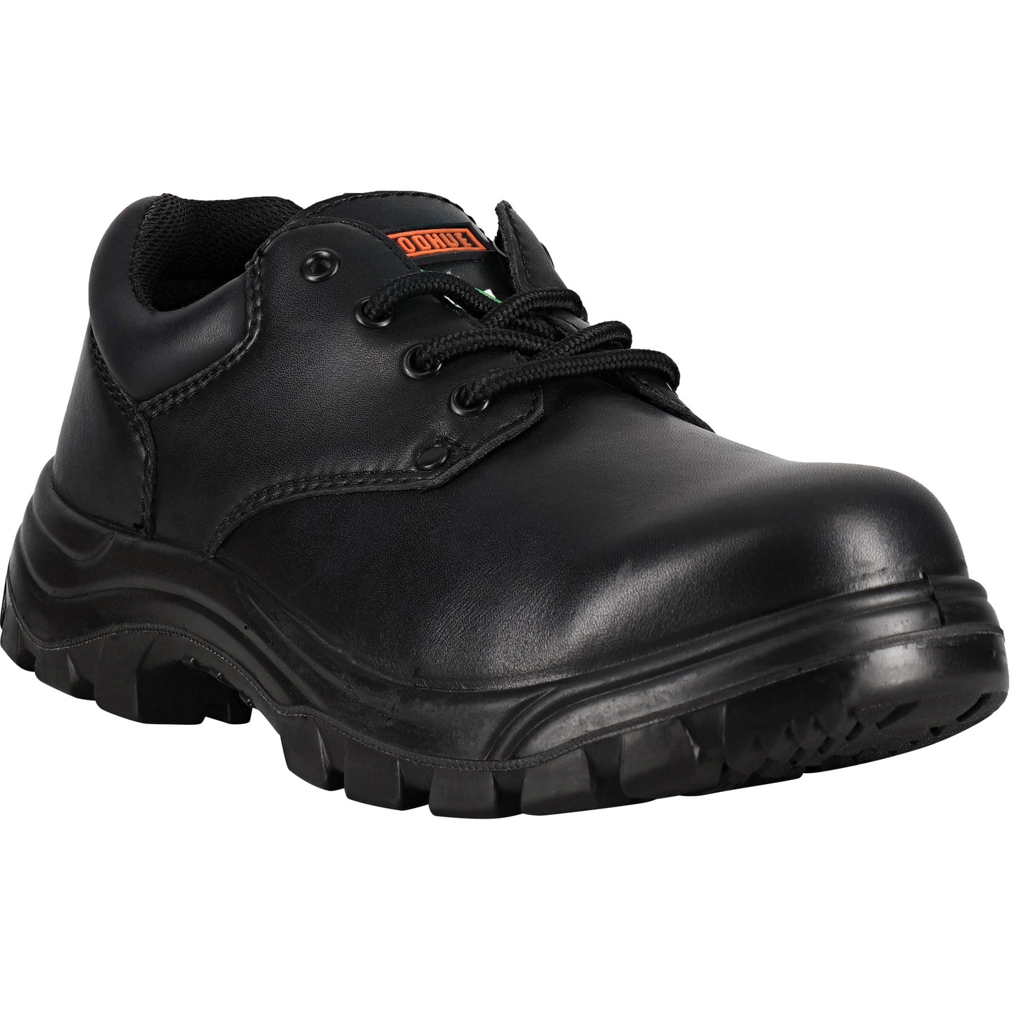 JB Goodhue Warrior Work Shoes, Size 10, Steel Toe, Puncture Resistant Sole, Leather