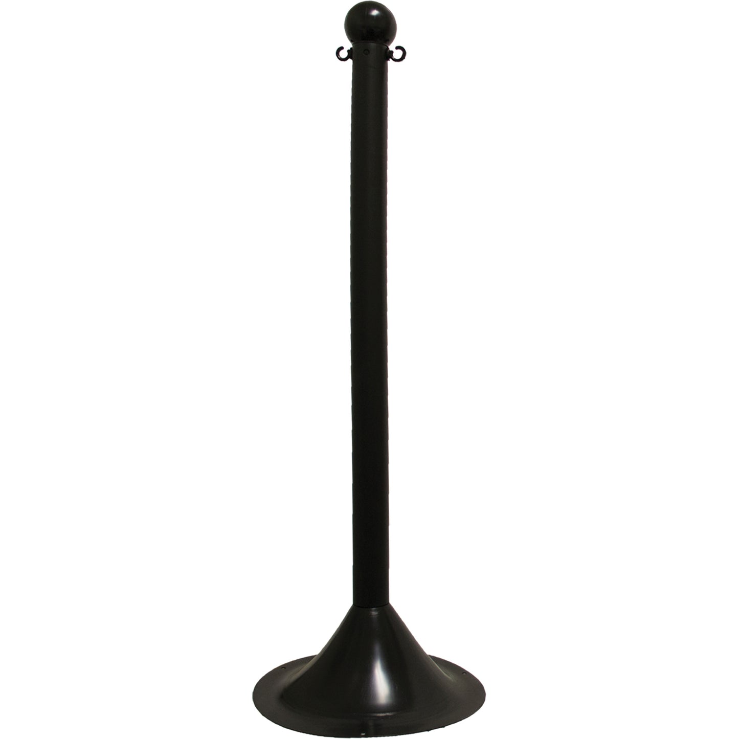 Mr. Chain Light-Duty Stanchion, 41" High, Black