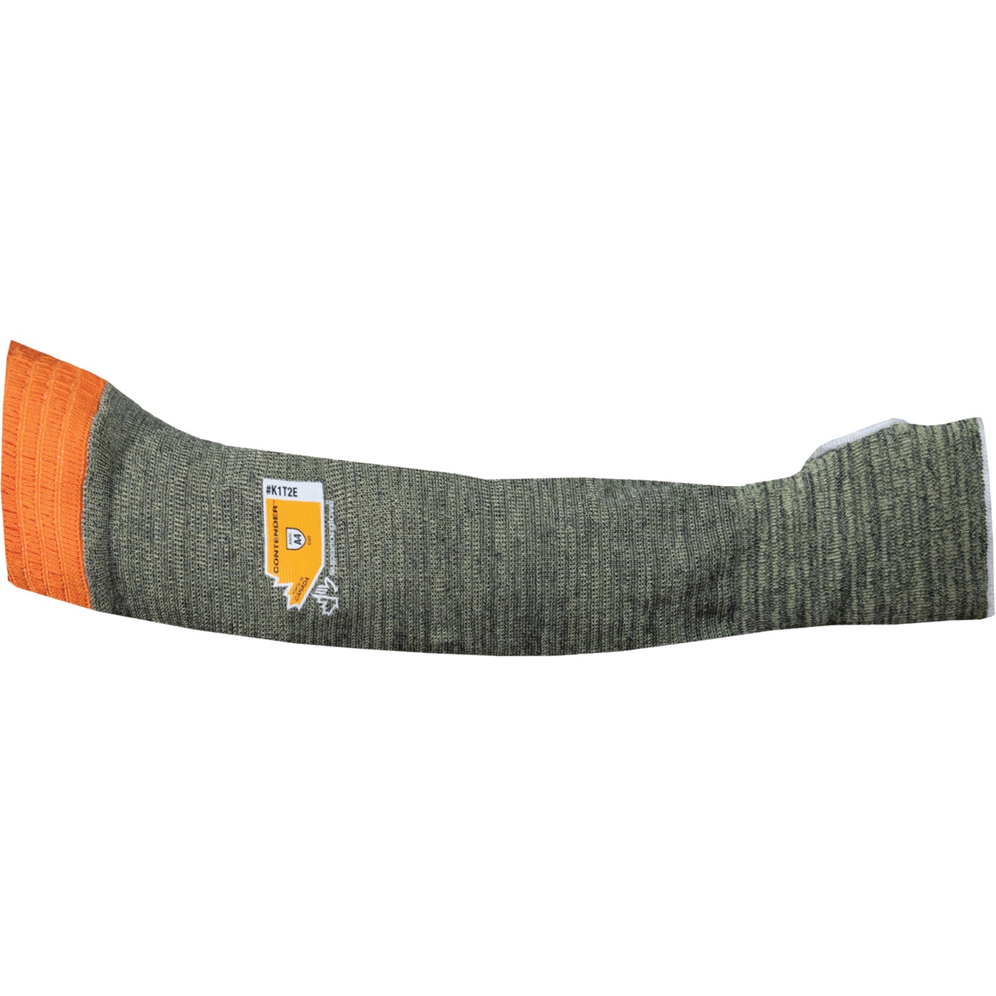 Superior Glove Works Ltd. Contender™ Cut-Resistant Composite-Knit Sleeve, Aramid, 22", ASTM ANSI Level A4, Grey